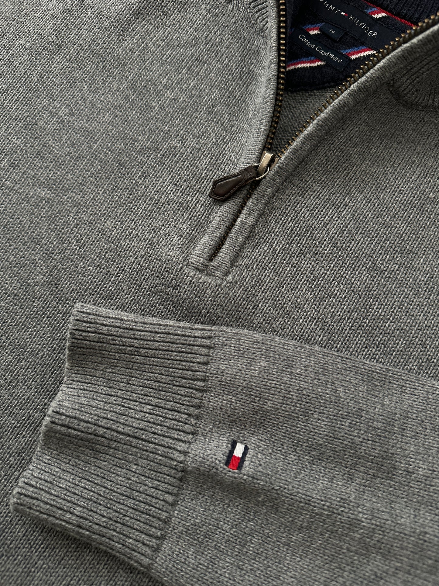 Tommy Hilfiger Cotton Half Zip Sweater