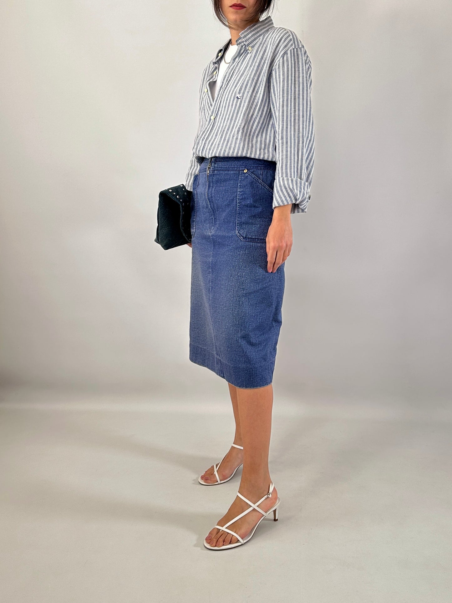 Etro striped linen shirt