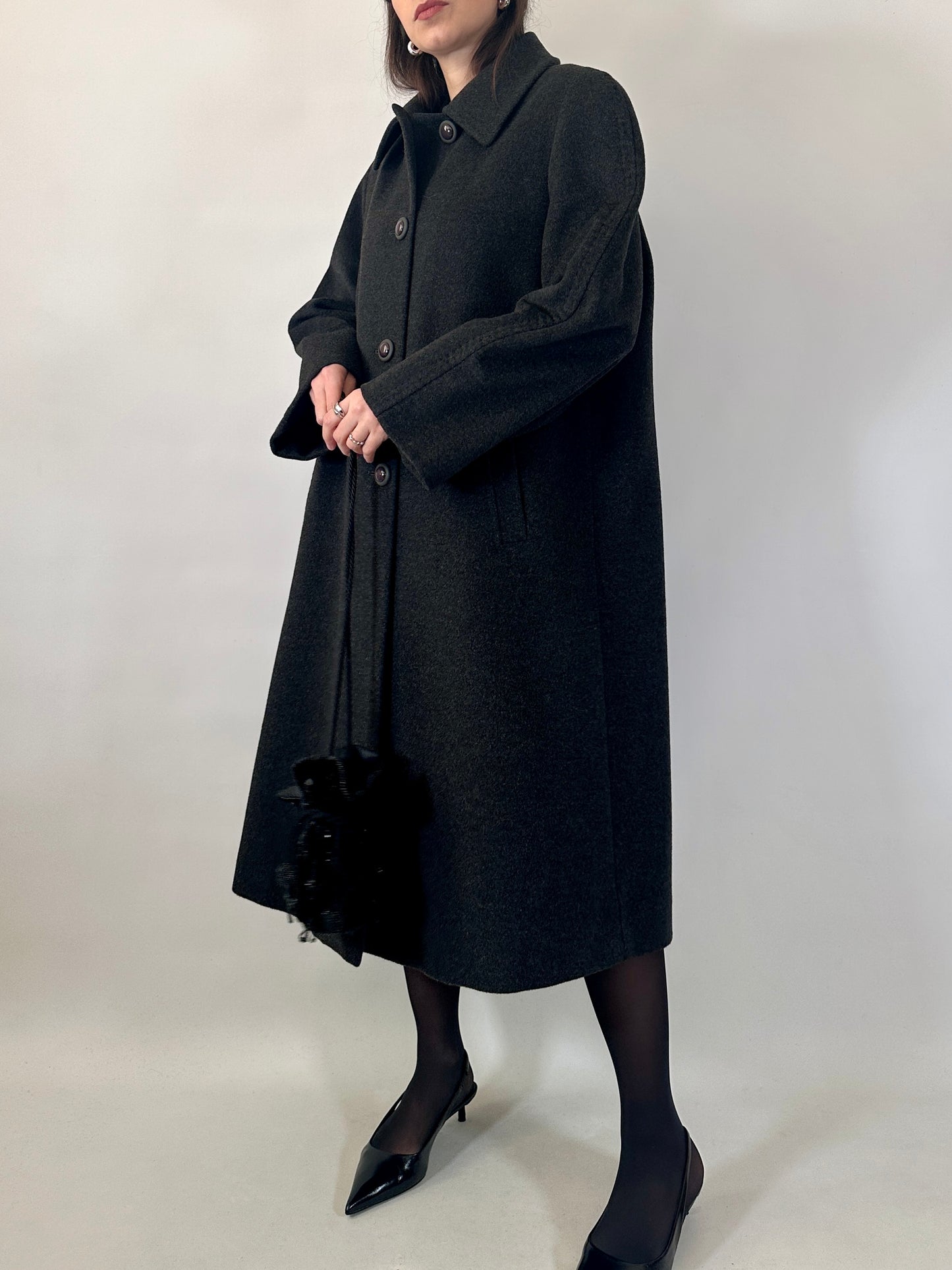 Vintage Wool & Cashmere Coat
