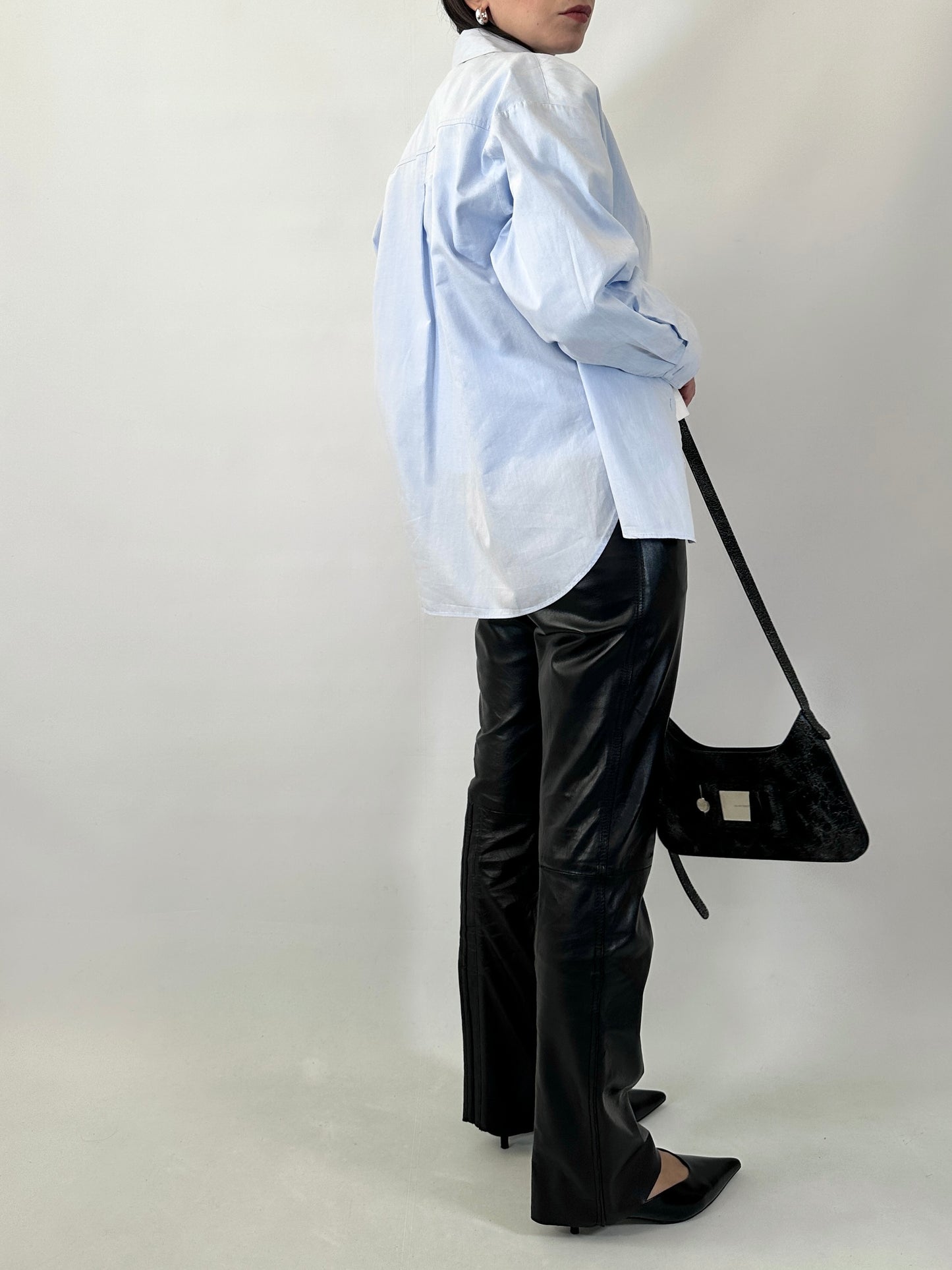 Gianfranco Ferré soft lambskin trousers