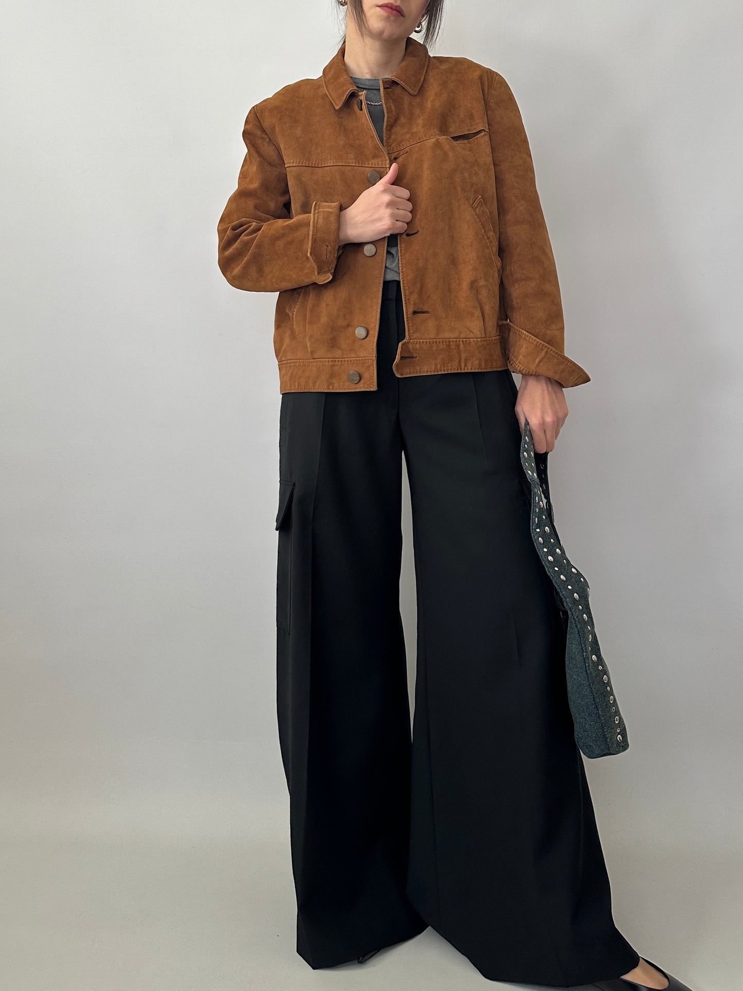 Real suede vintage jacket