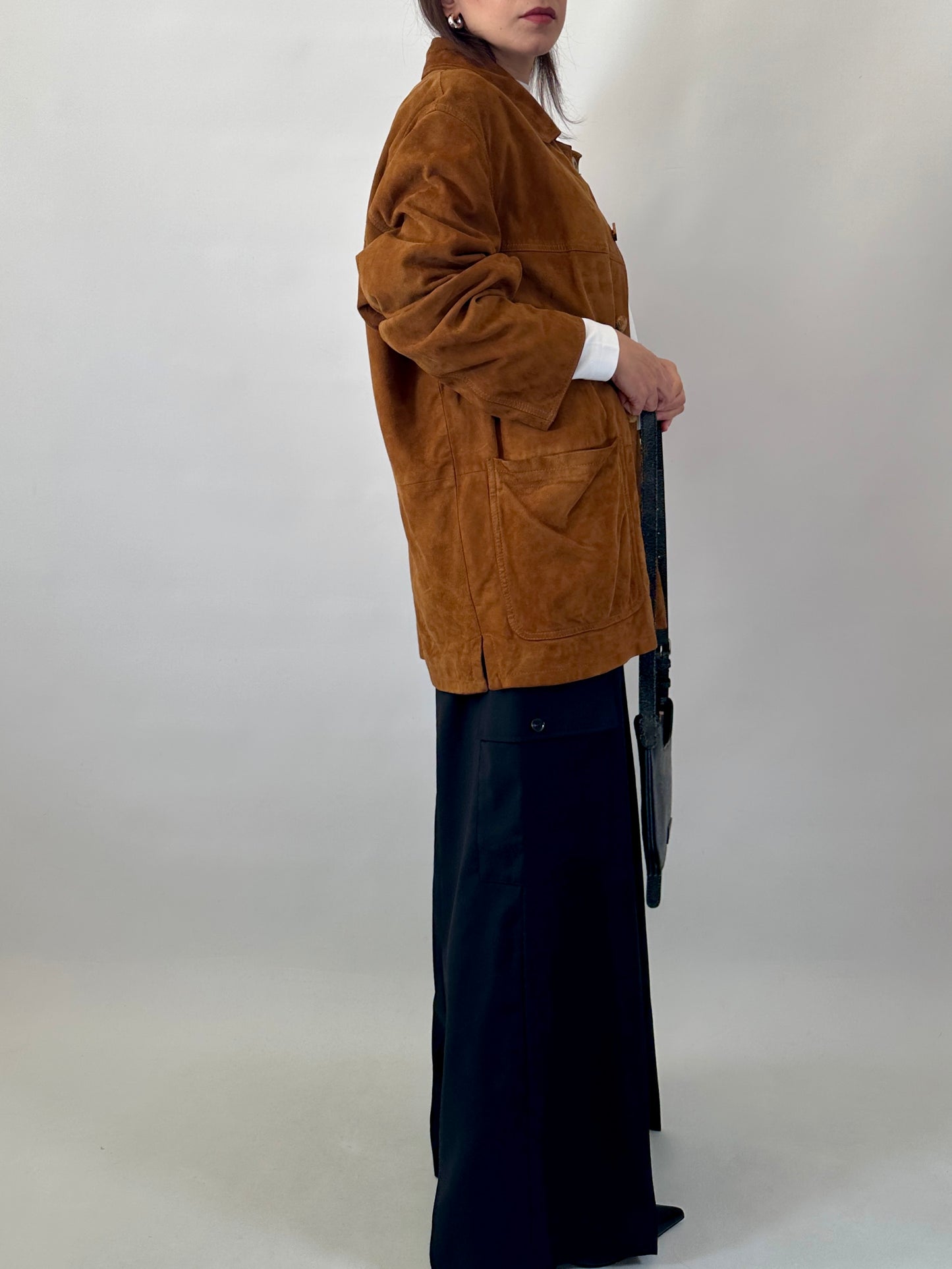 Vintage real suede jacket