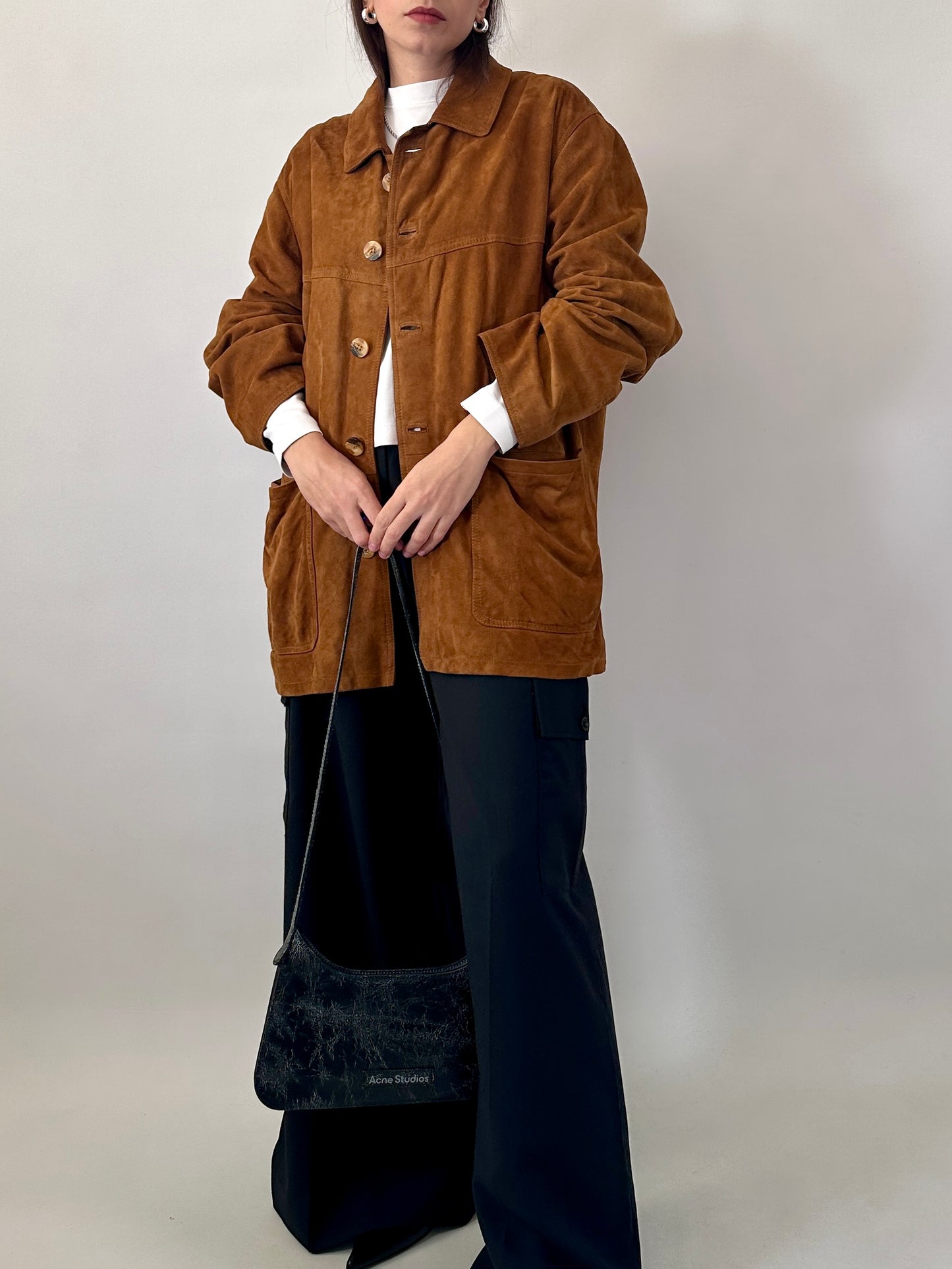 Vintage real suede jacket