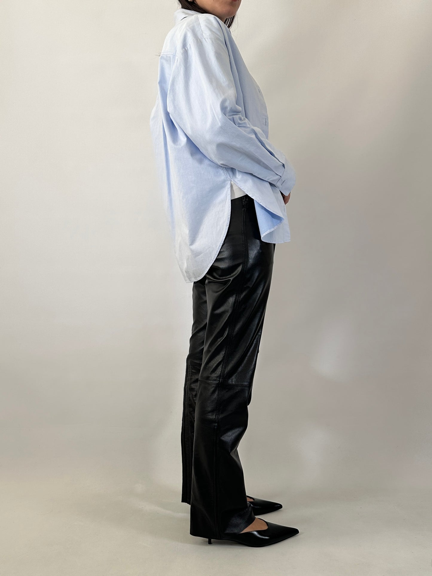 Gianfranco Ferré soft lambskin trousers