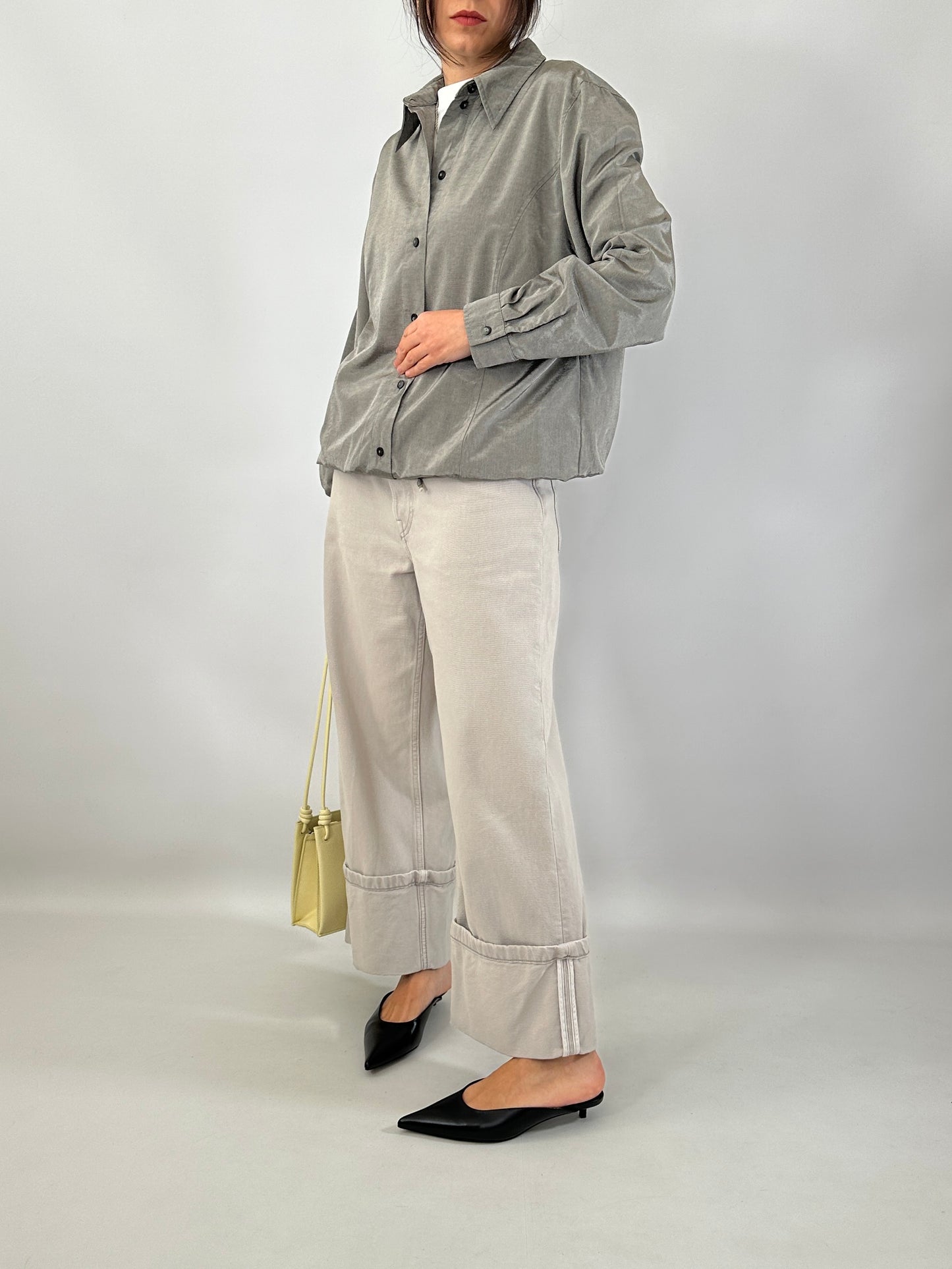 Bomber-style vintage shirt