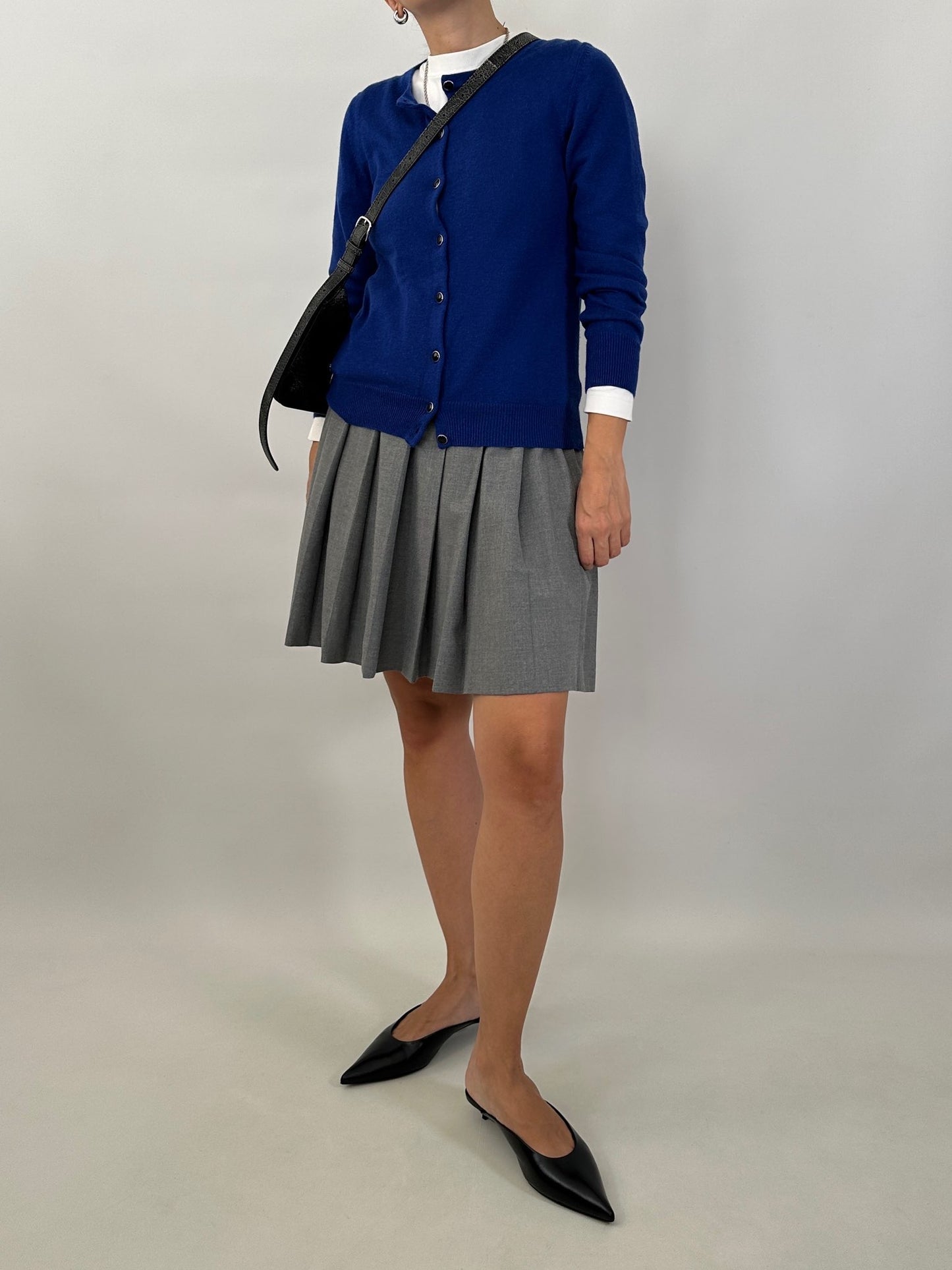 Cashmere and silk slim cardigan