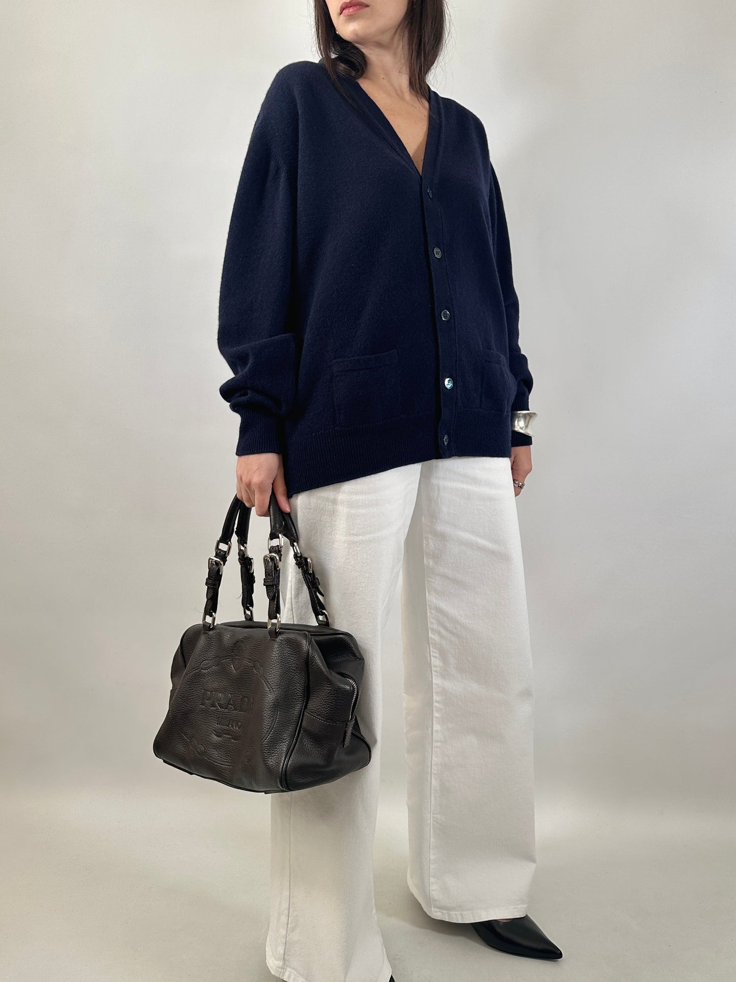 Luxury Geelong Lambswool Cardigan Made in Scotland