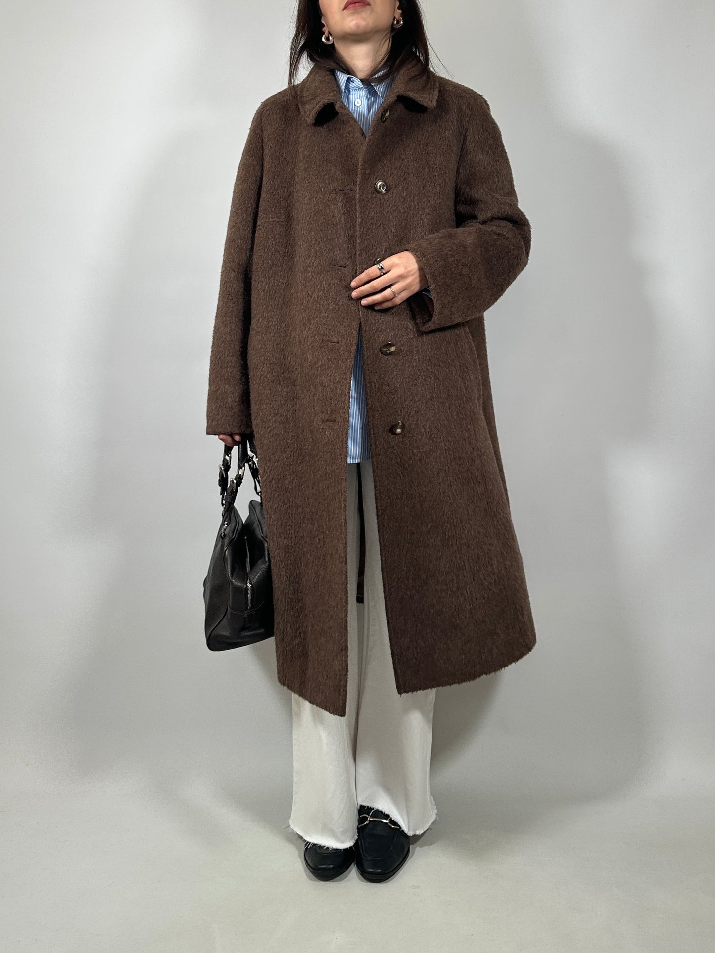 Vintage Llama Wool Coat