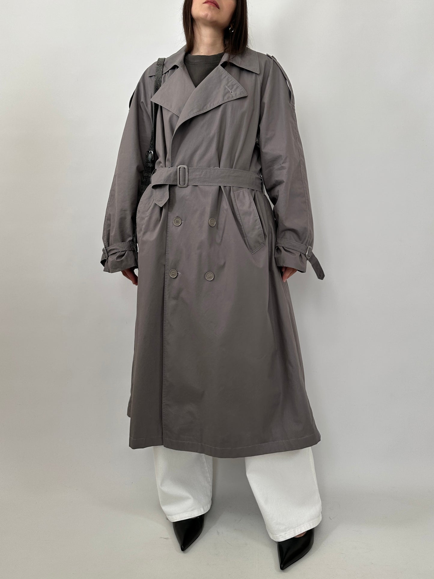 Vintage Pure Cotton Trench Coat