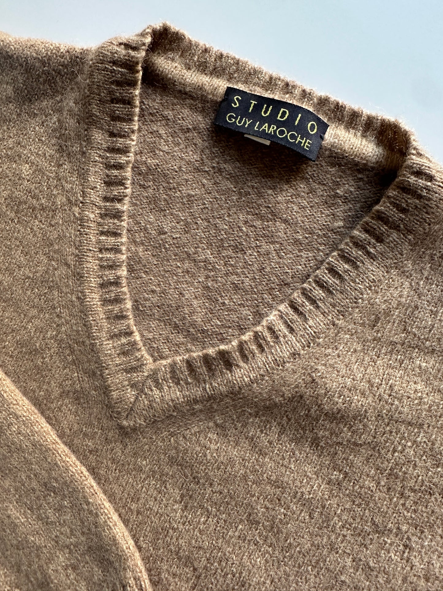 Vintage Guy Laroche V-Neck Sweater