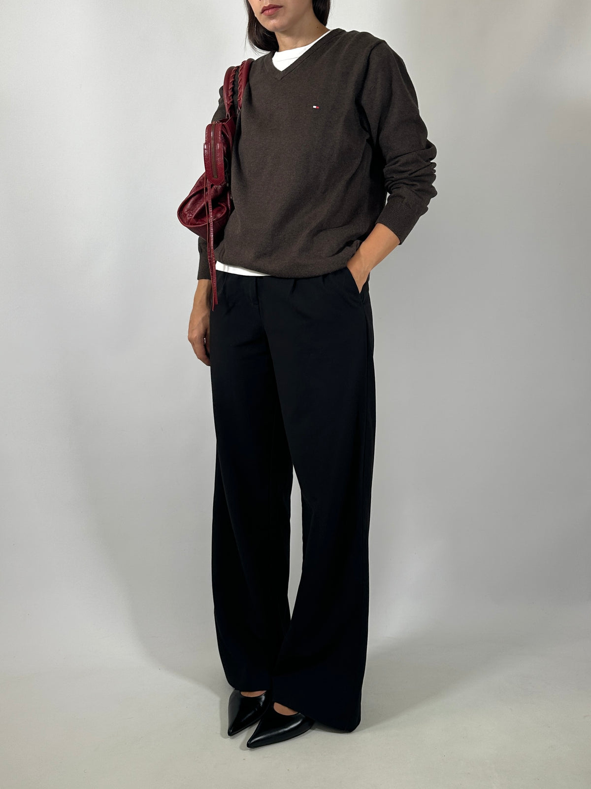 Tommy Hilfiger Cotton Cashmere V-Neck