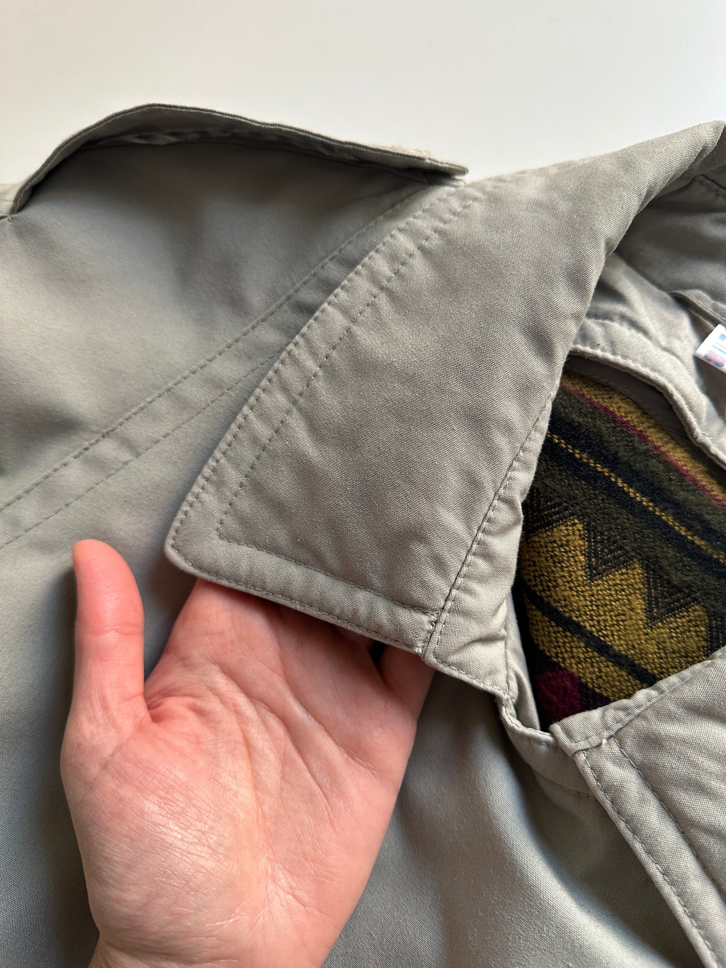 Vintage Trench Coat with Removable Lining