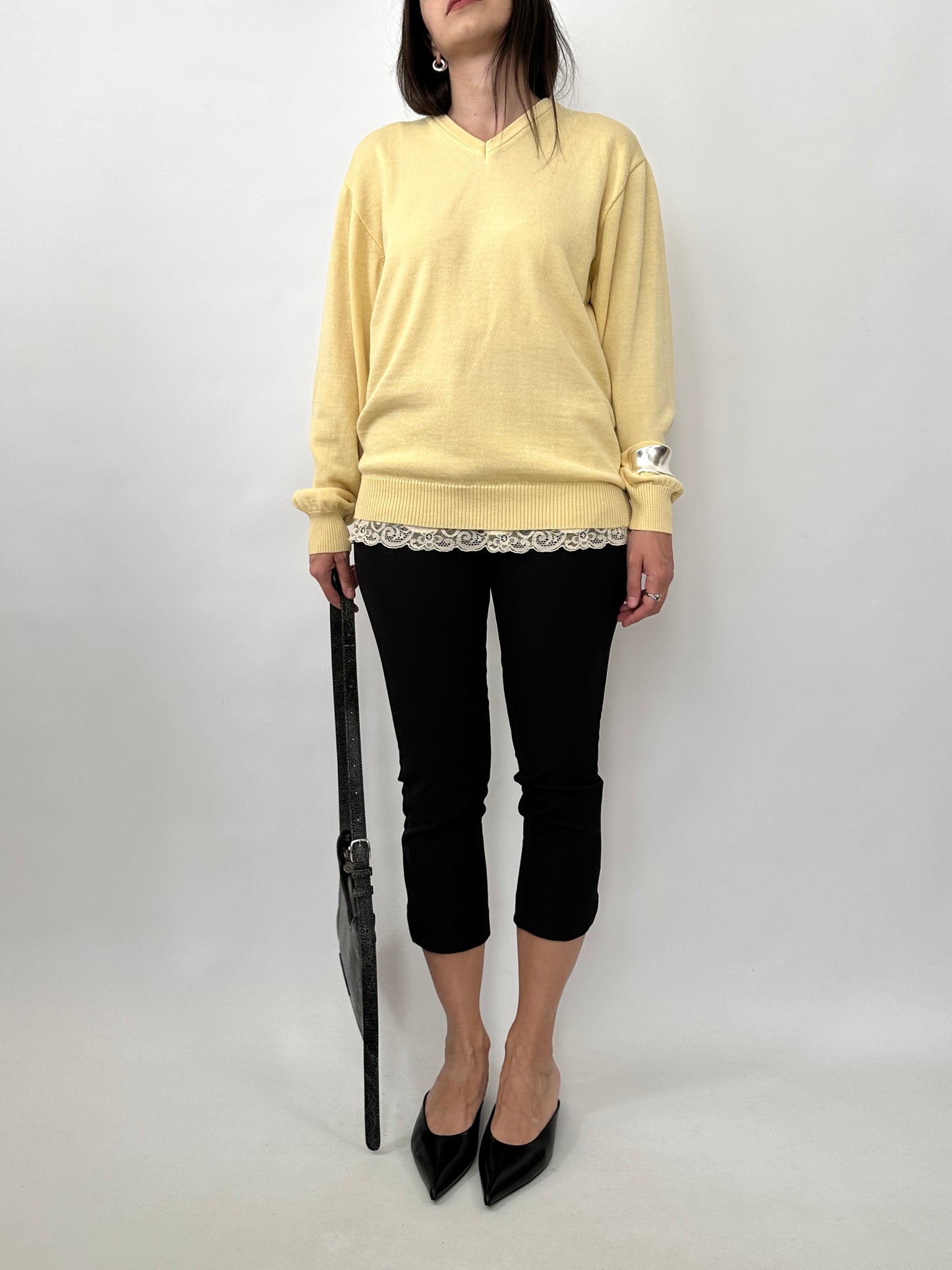 Butter Yellow Light Merino Sweater