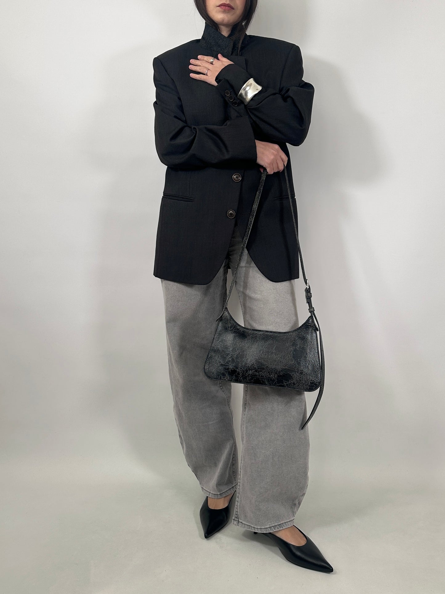 Vintage Tailored Wool Blazer