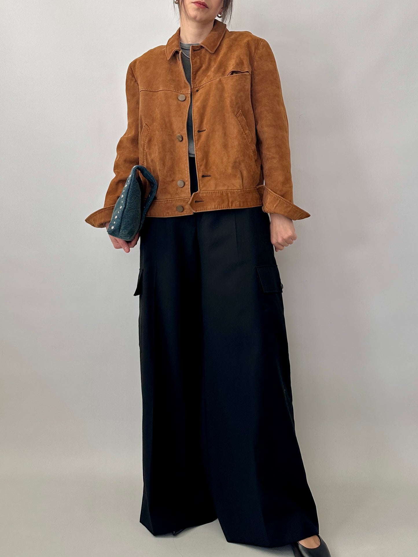 Real suede vintage jacket