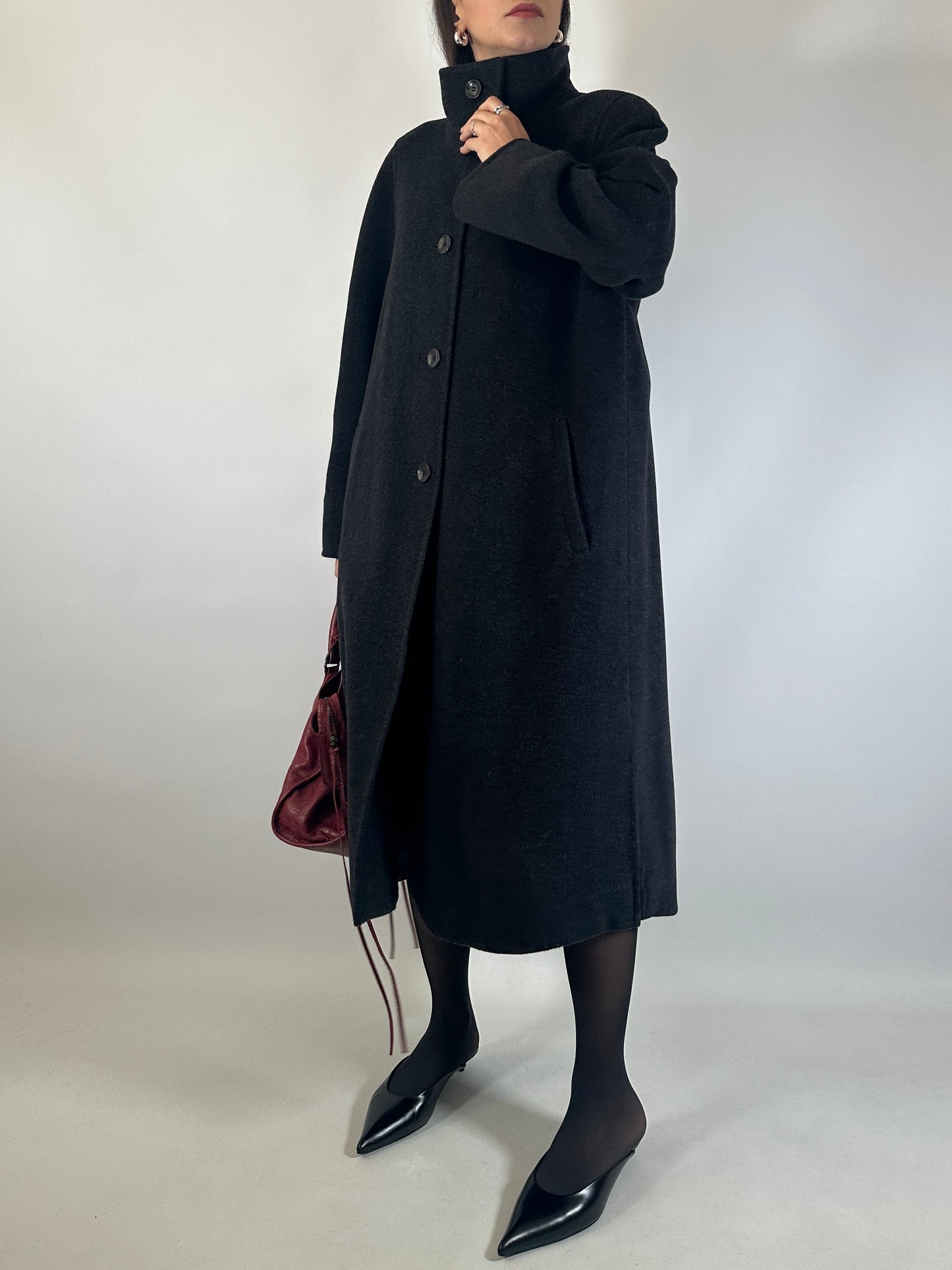 Vintage Wool & Angora Coat