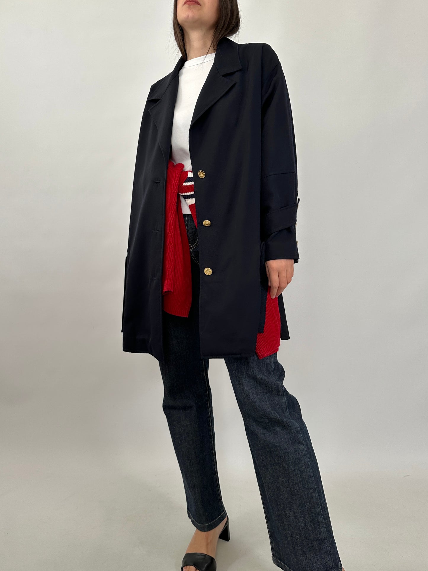 Vintage Lightweight Navy Jacket