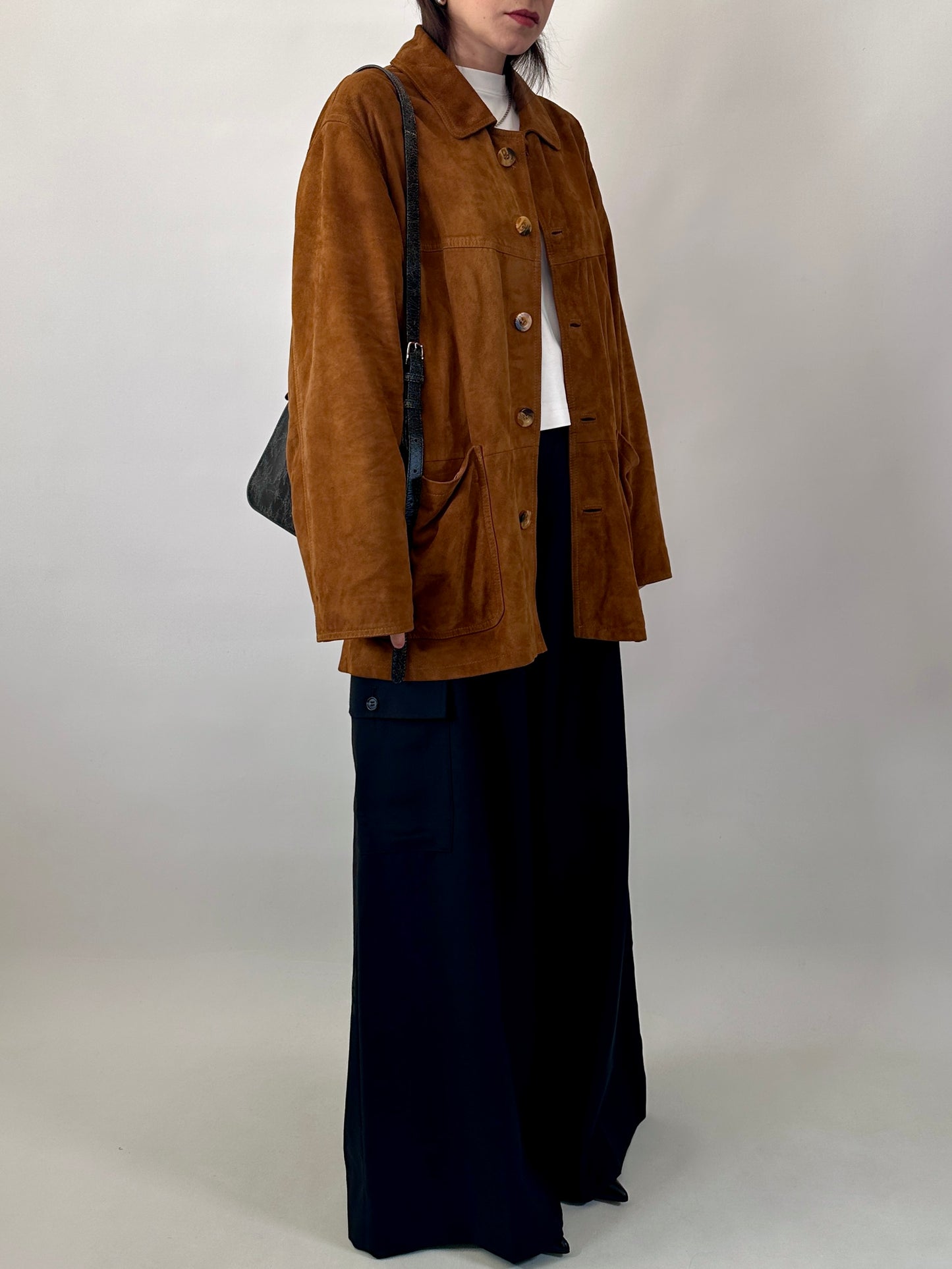 Vintage real suede jacket