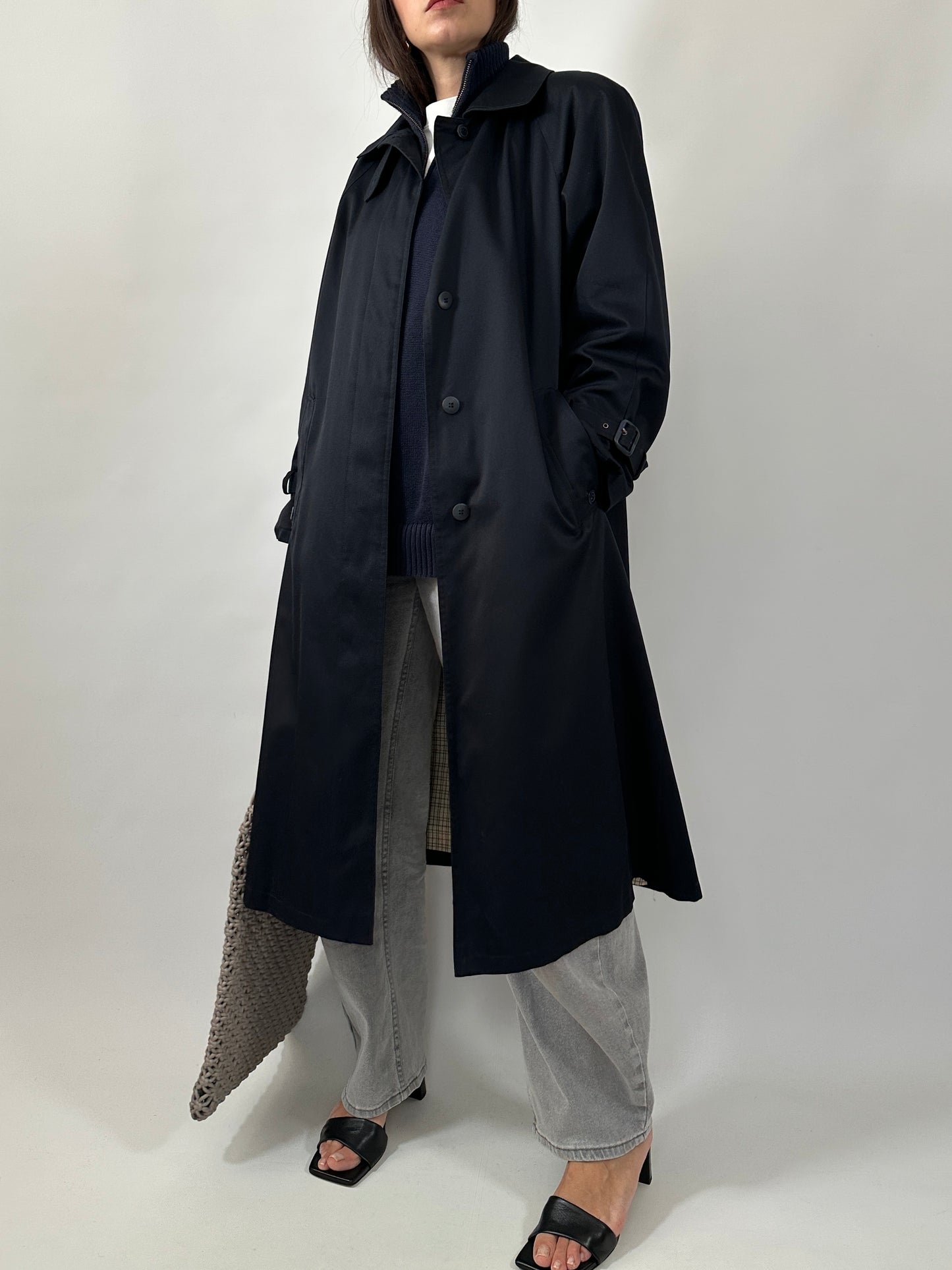 British Style Rain Mac Coat