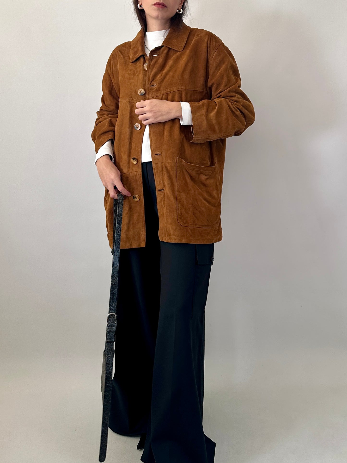 Vintage real suede jacket