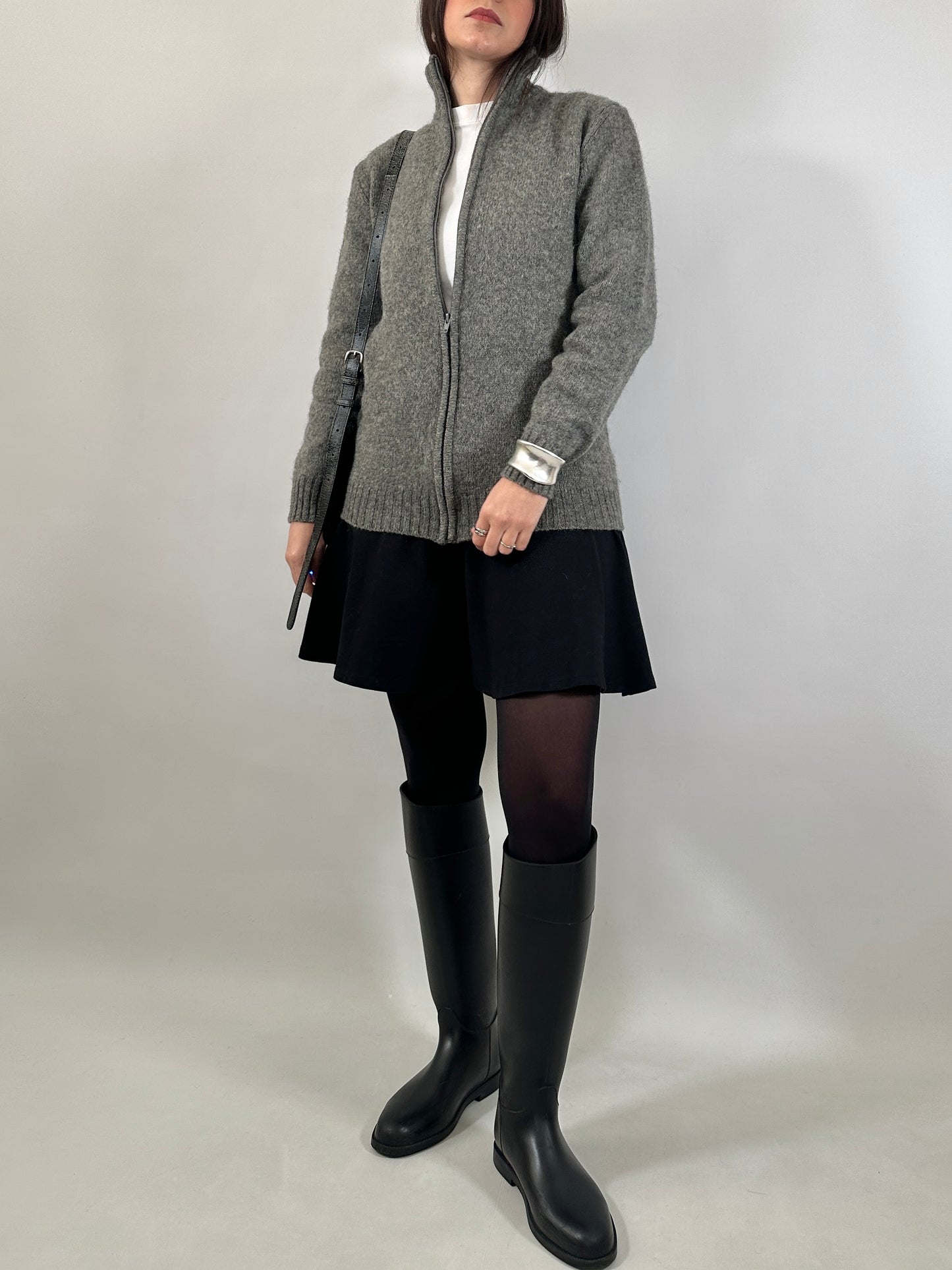 Essential Full Zip Cardigan