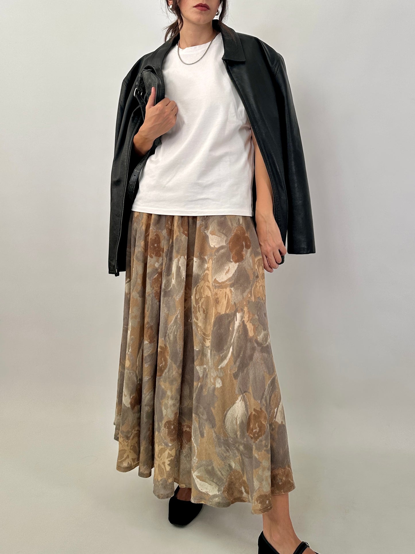 Marella floral maxi skirt