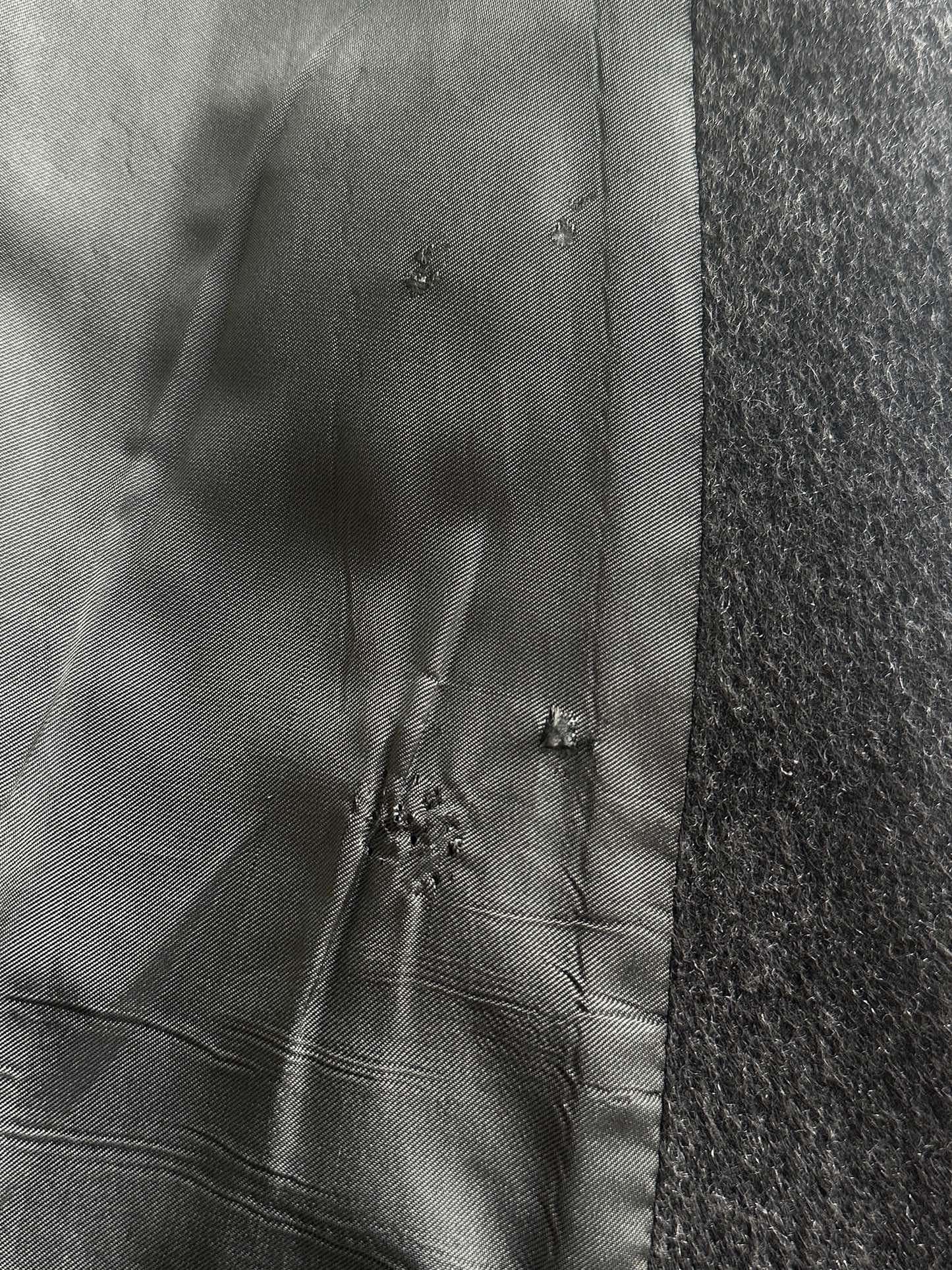 Vintage tailored double-breasted coat