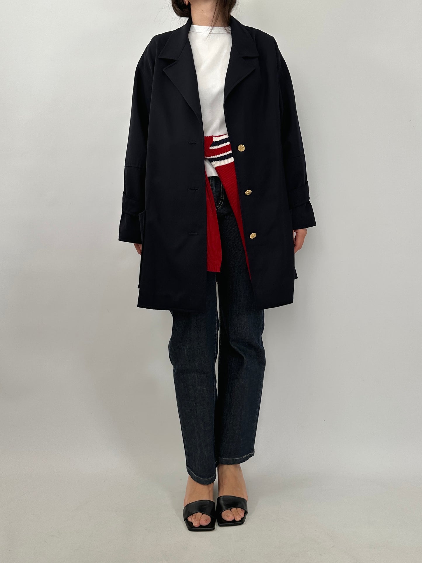Vintage Lightweight Navy Jacket