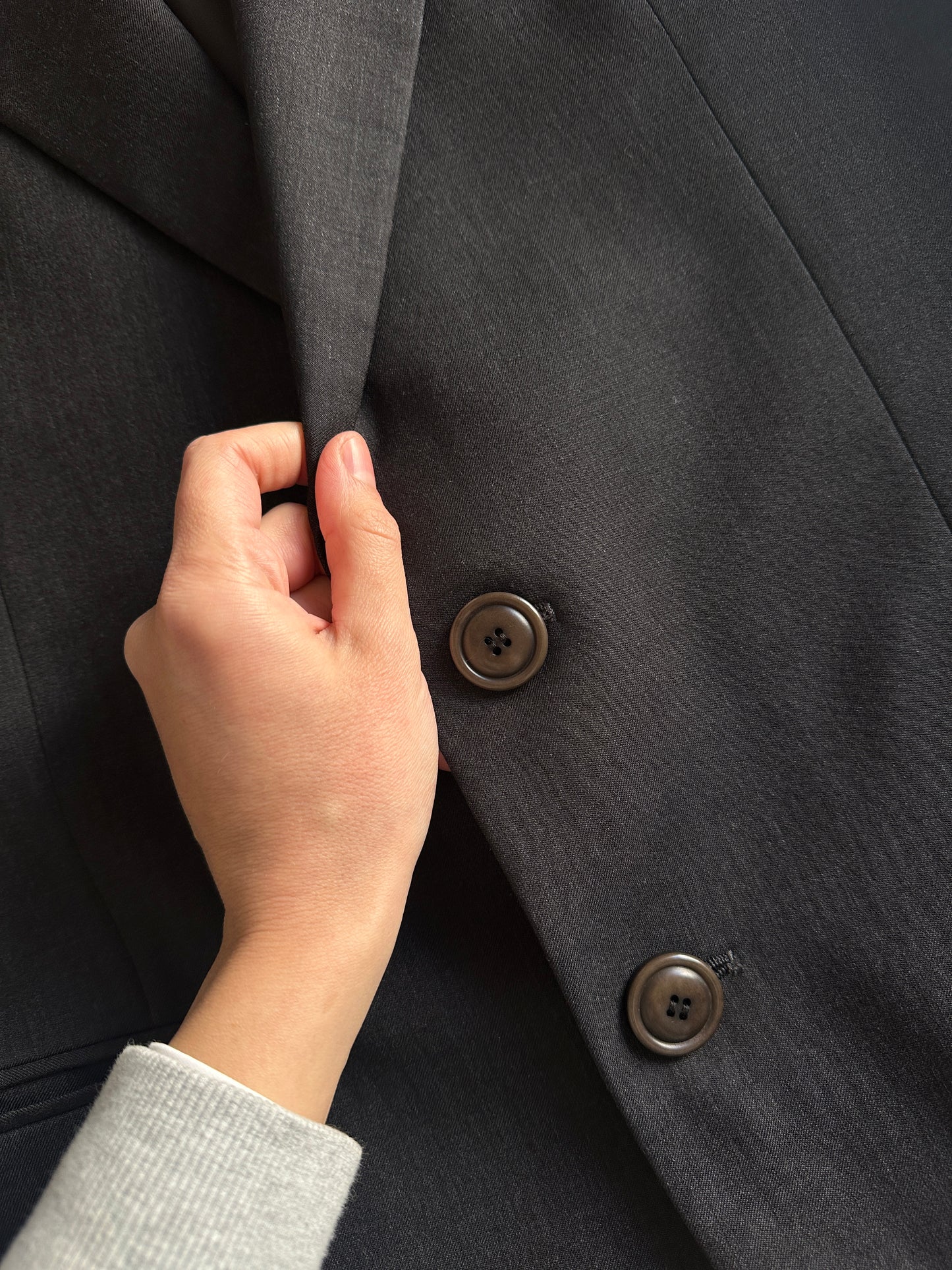 Vintage Tailored Wool Blazer