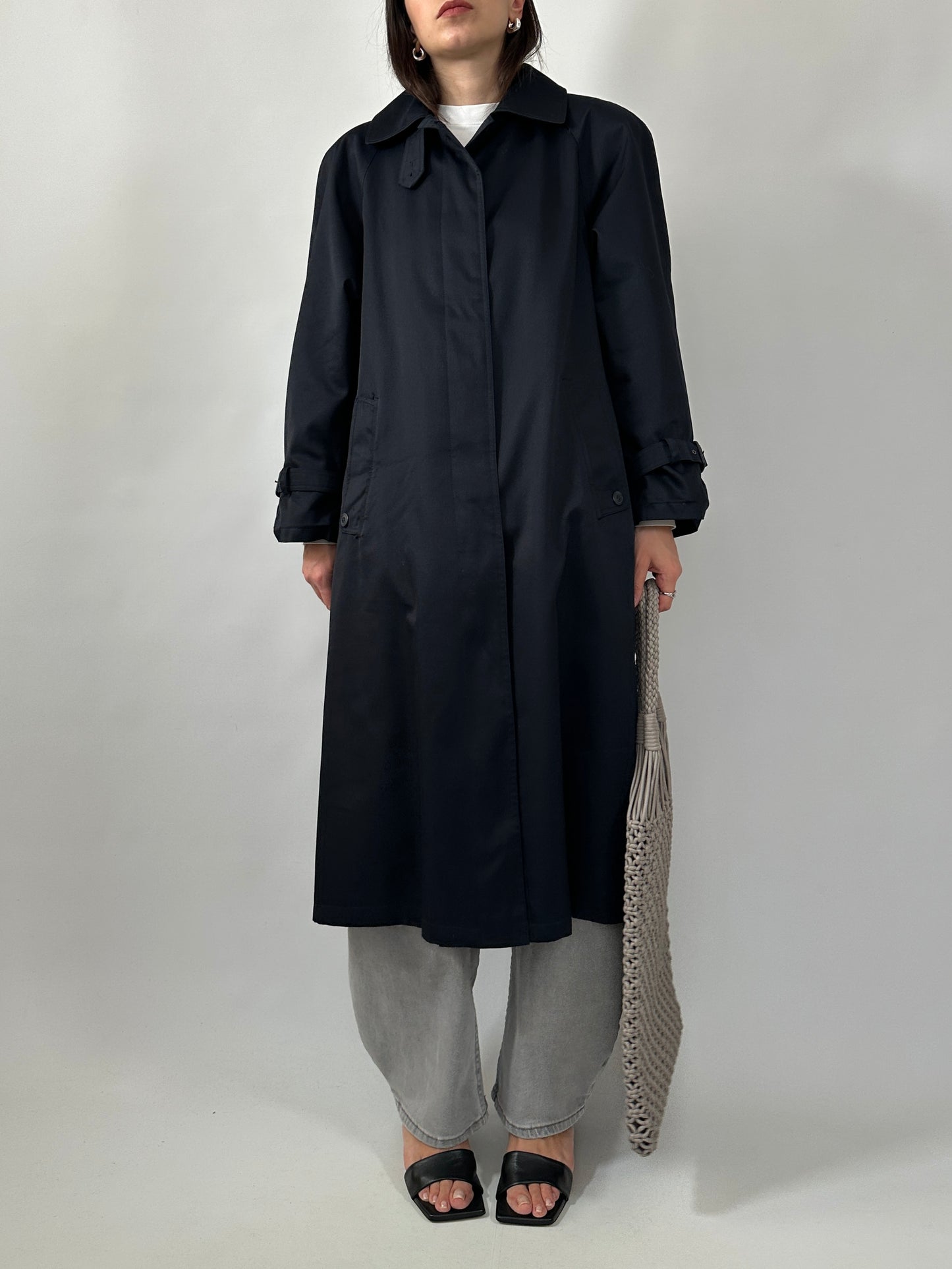 British Style Rain Mac Coat