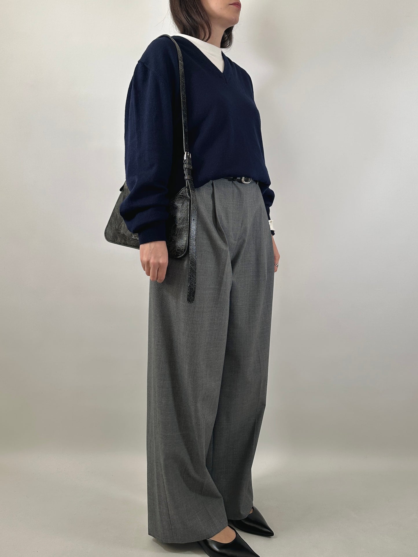 Relaxed Light Merino V-Neck Sweater
