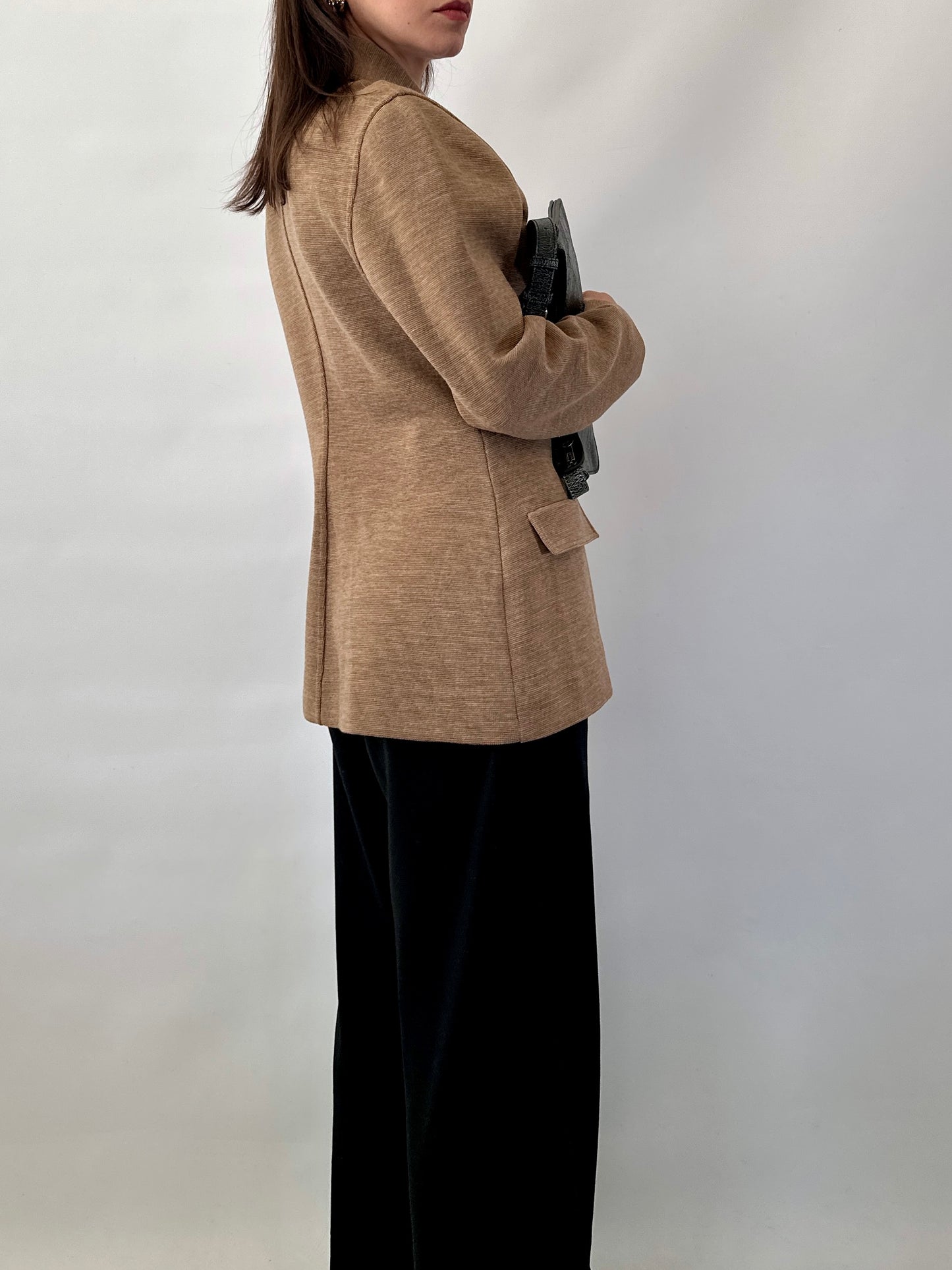 Vintage knitted wool jacket