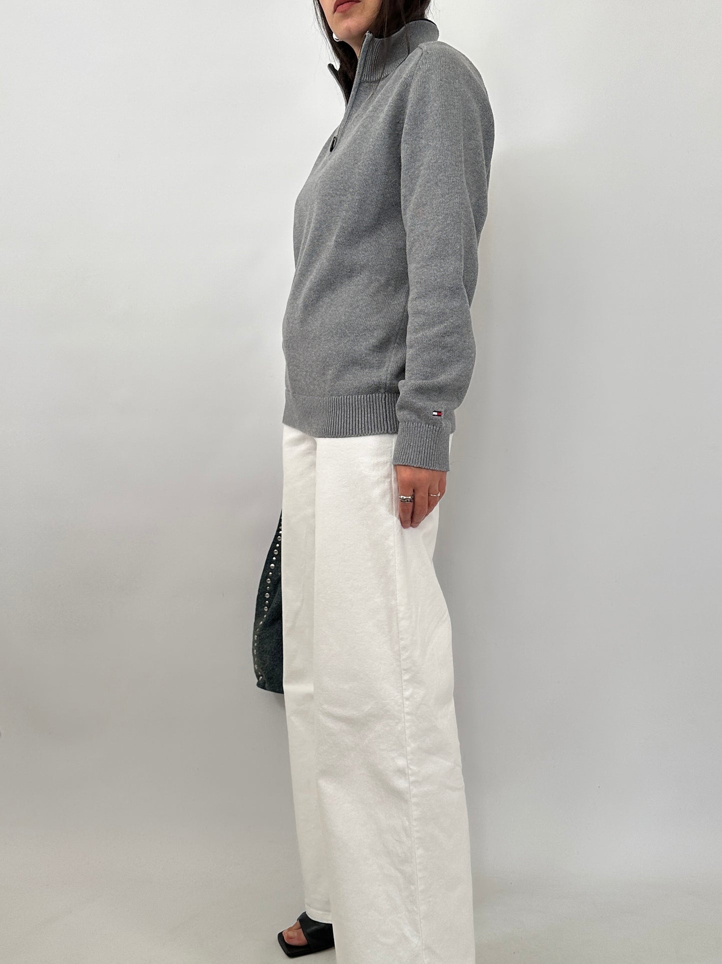Tommy Hilfiger Cotton Half Zip Sweater