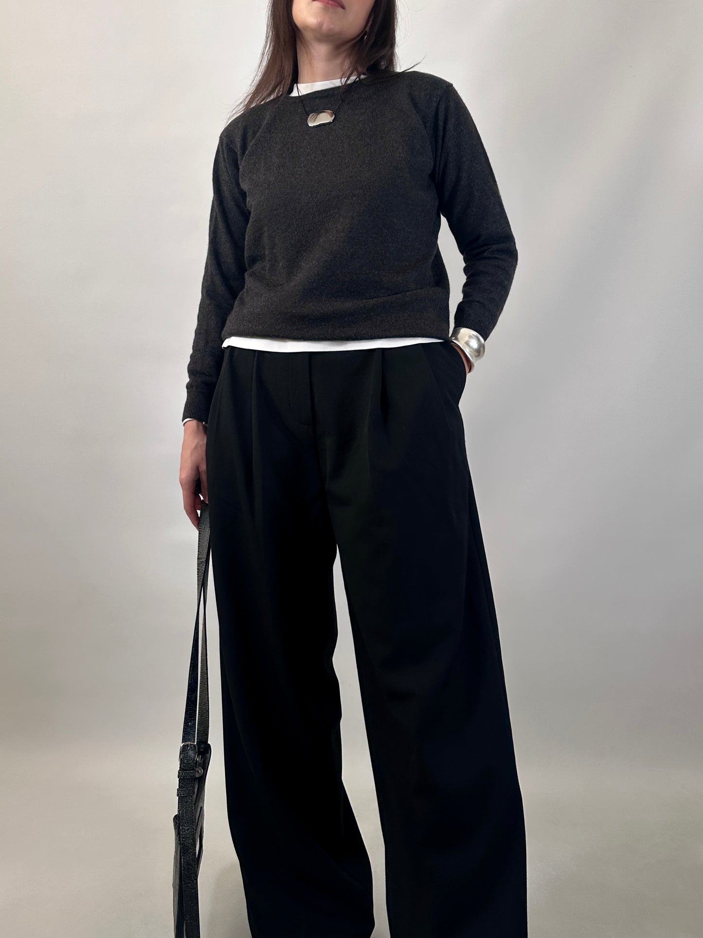 Essential Wool Crewneck Sweater
