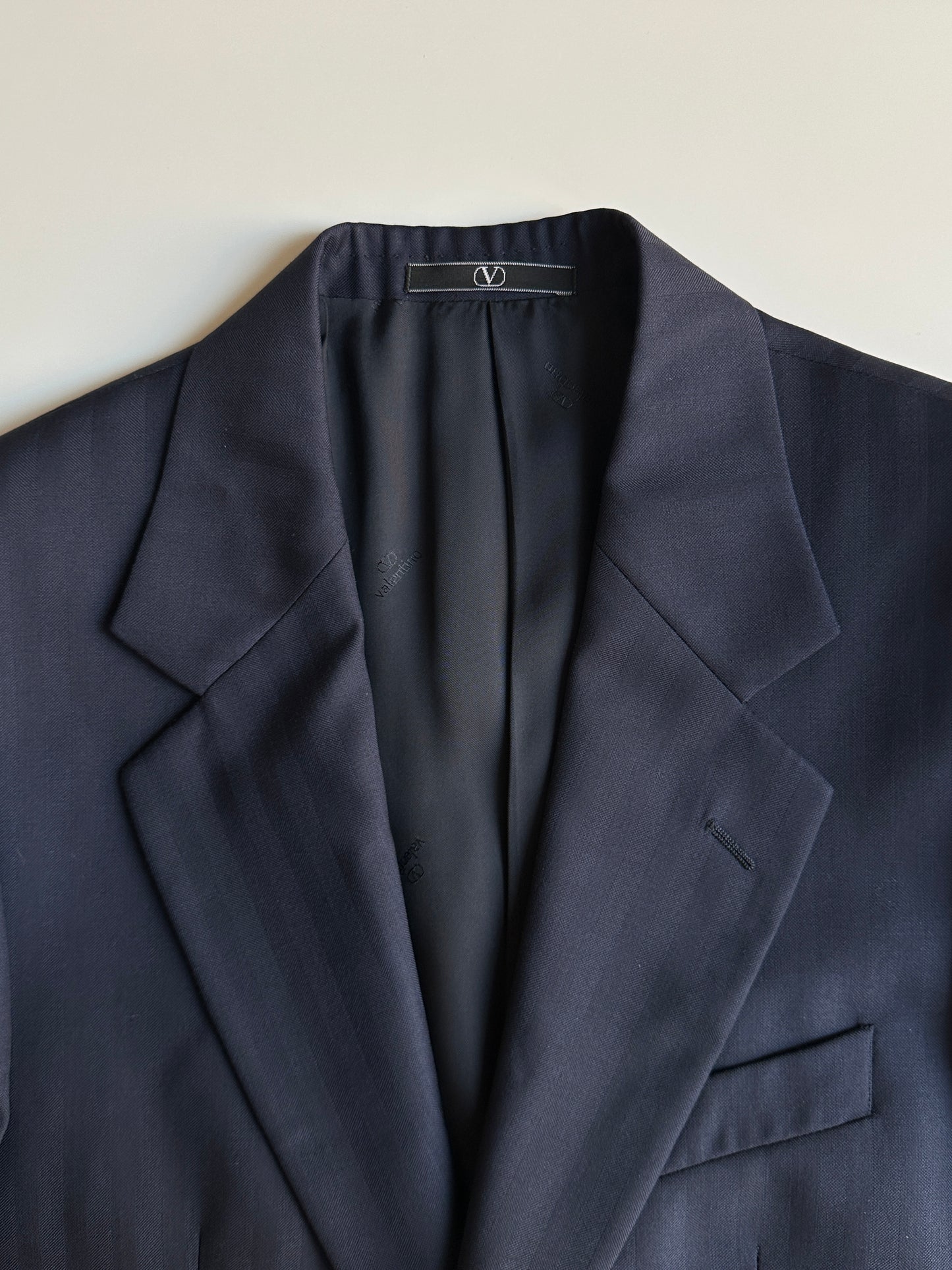 Valentino Tailored Navy Blazer