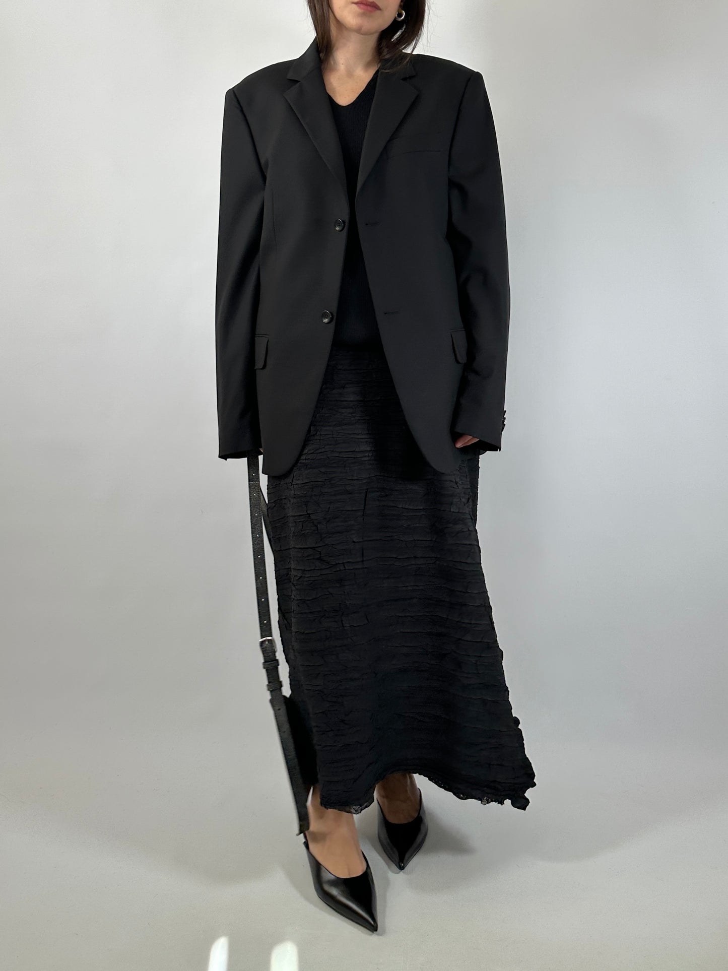 Classic Tailored Black Blazer