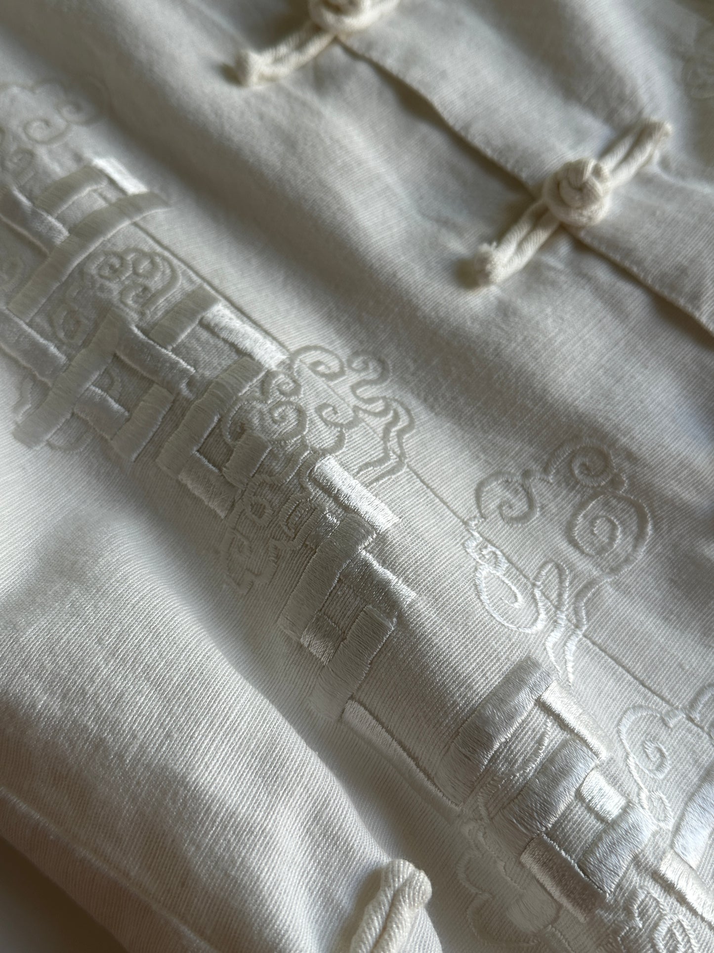 Embroidered Tang Silk Jacket