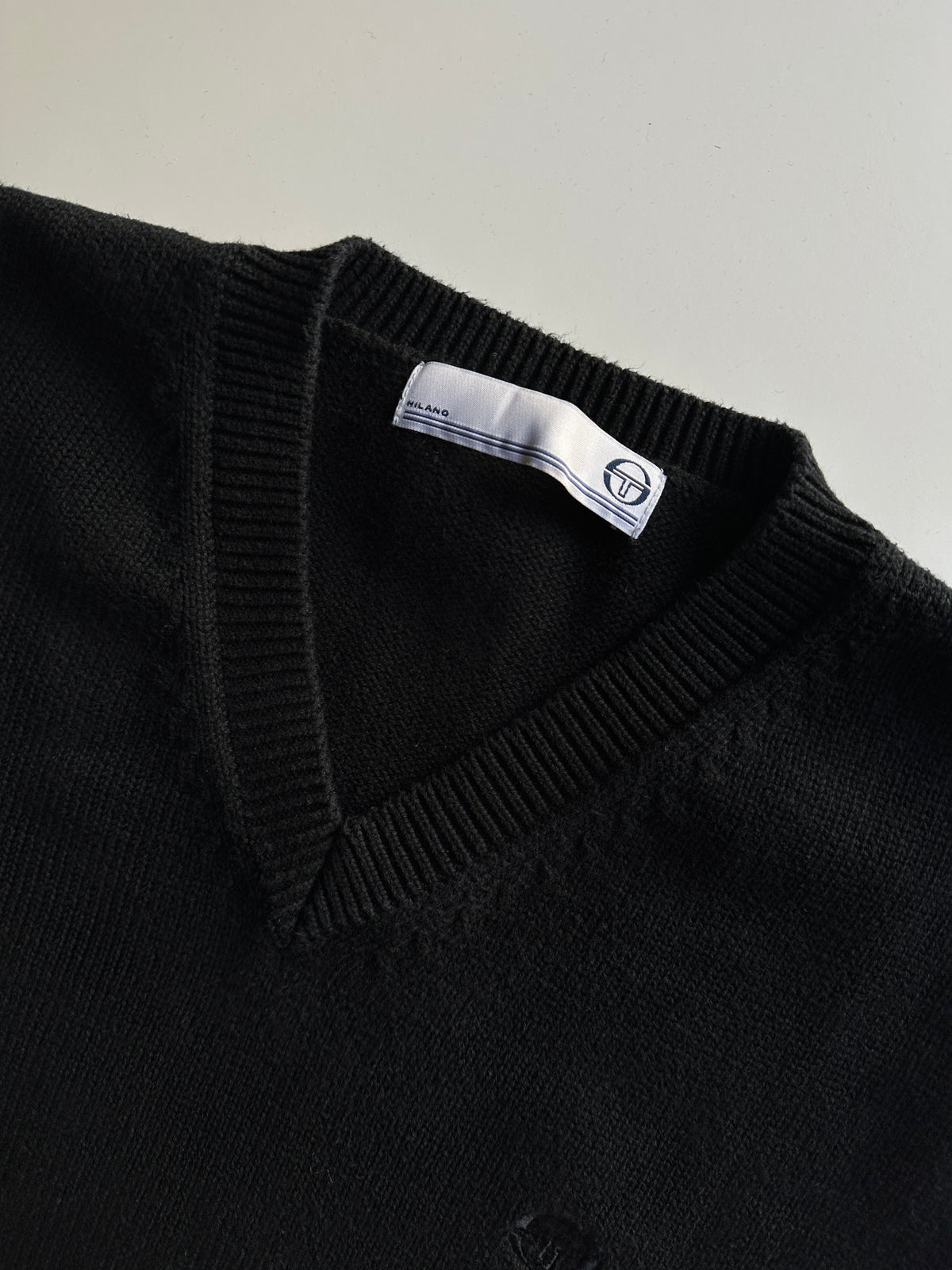 100% Cotton V-Neck Sweater