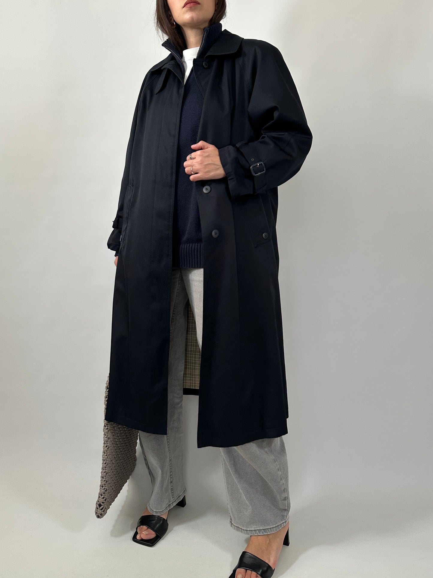 British Style Rain Mac Coat
