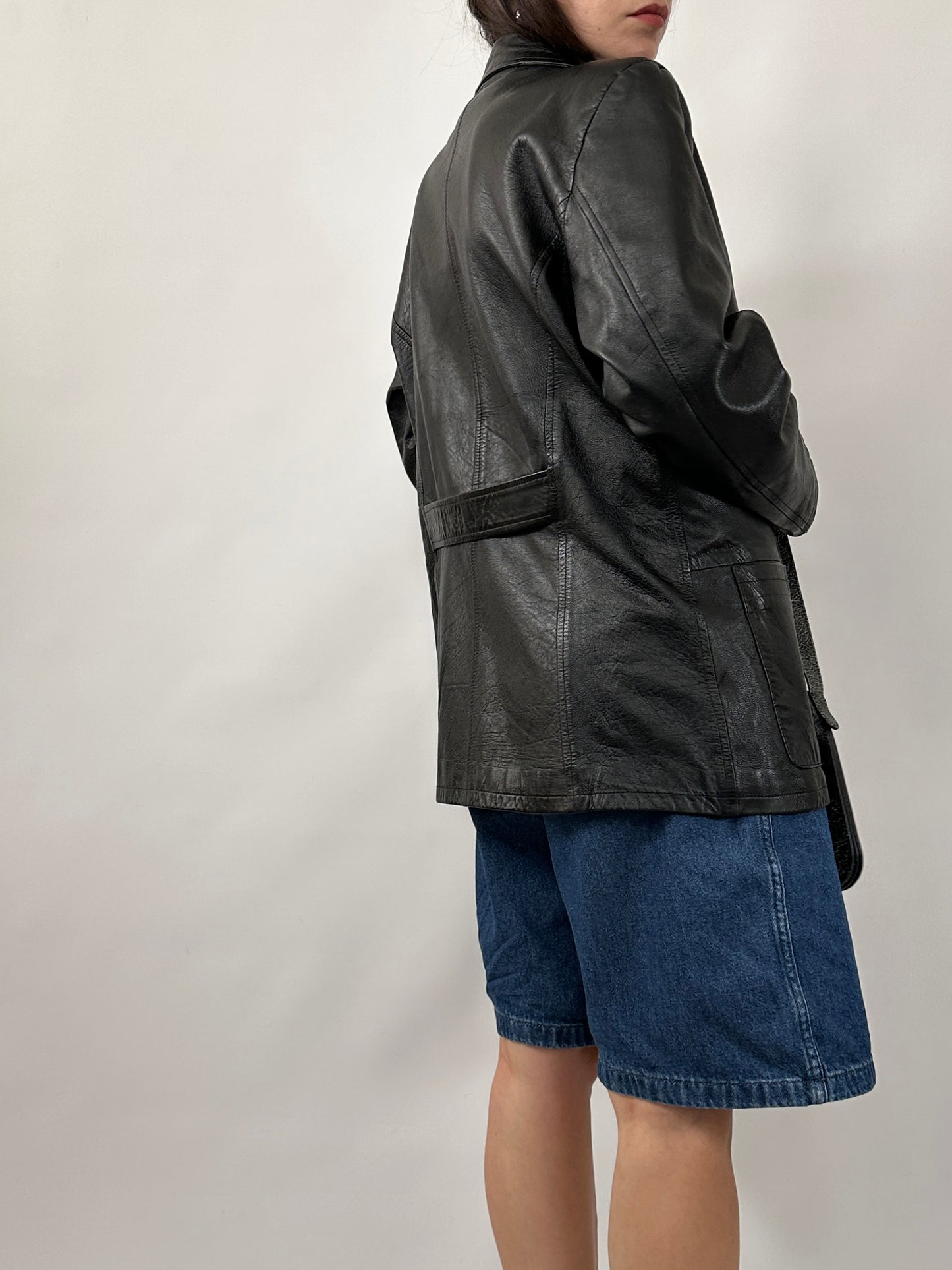 Vintage Classic Leather Jacket