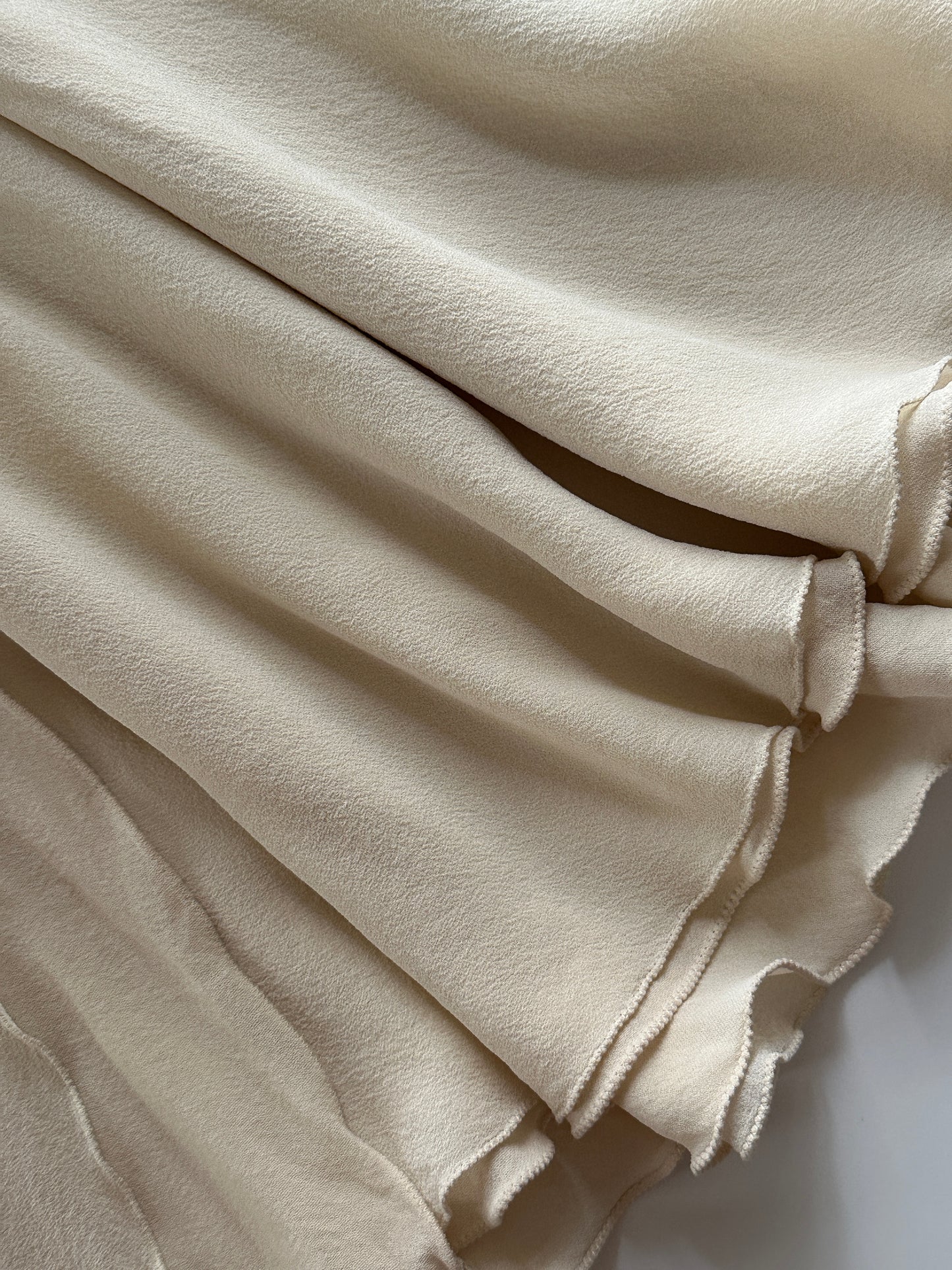 Vintage Silk Mini Skirt