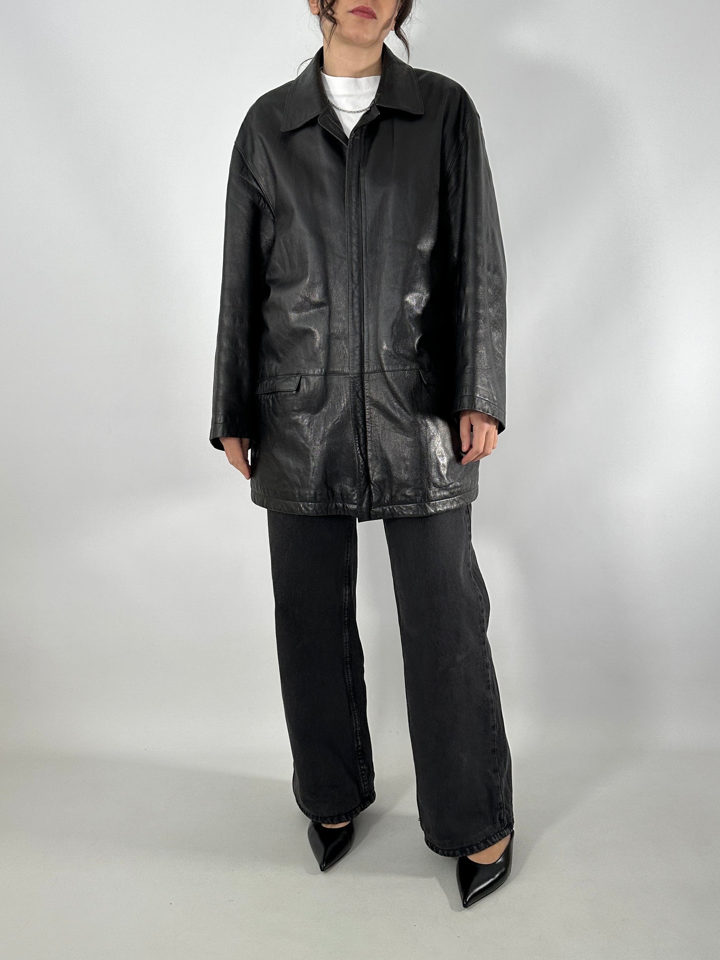 Hugo Boss lambskin jacket