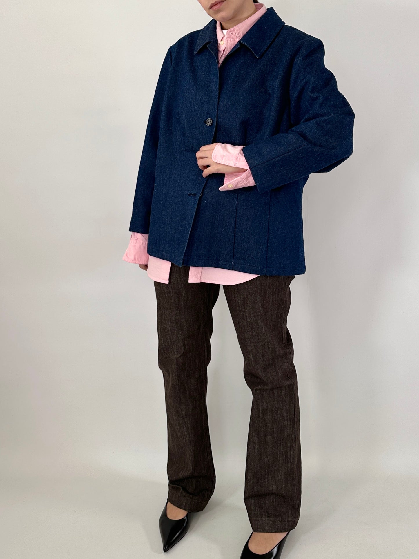 Tailored denim jacket