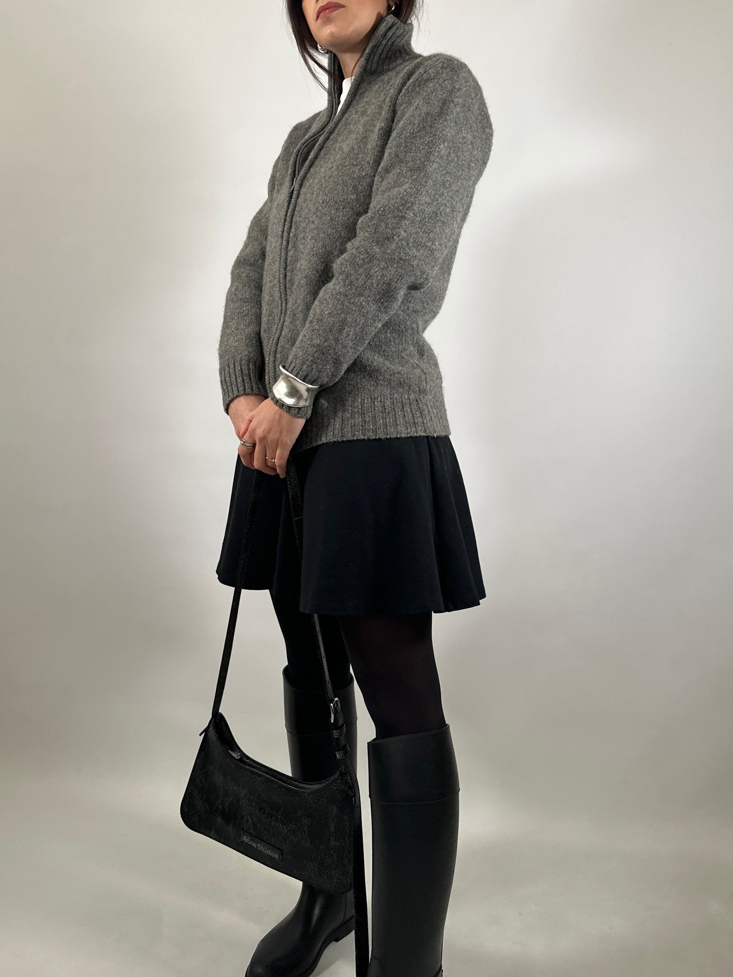 Essential Full Zip Cardigan