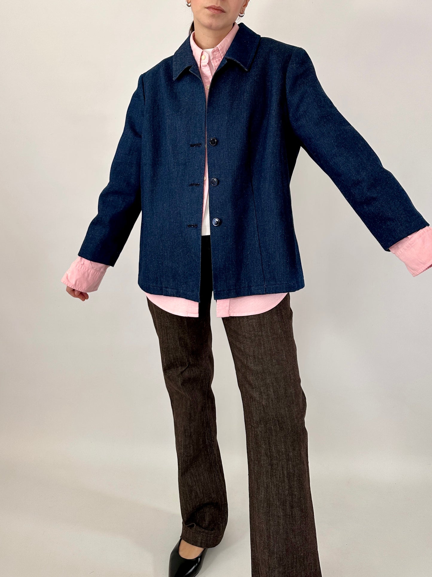 Tailored denim jacket