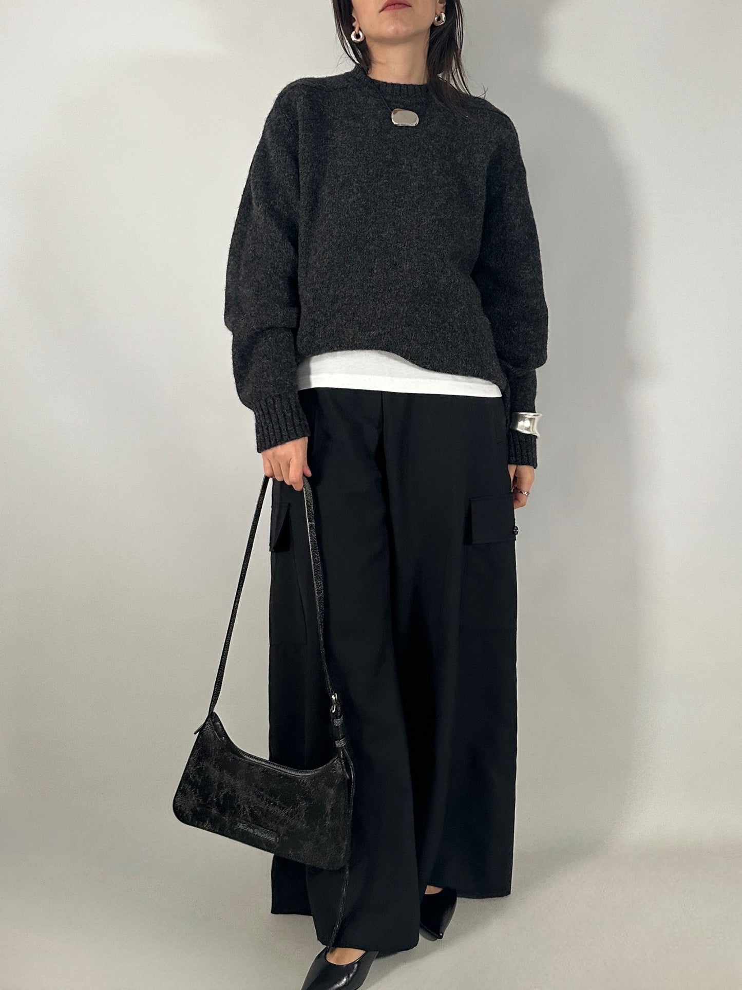 Pure new wool sweater