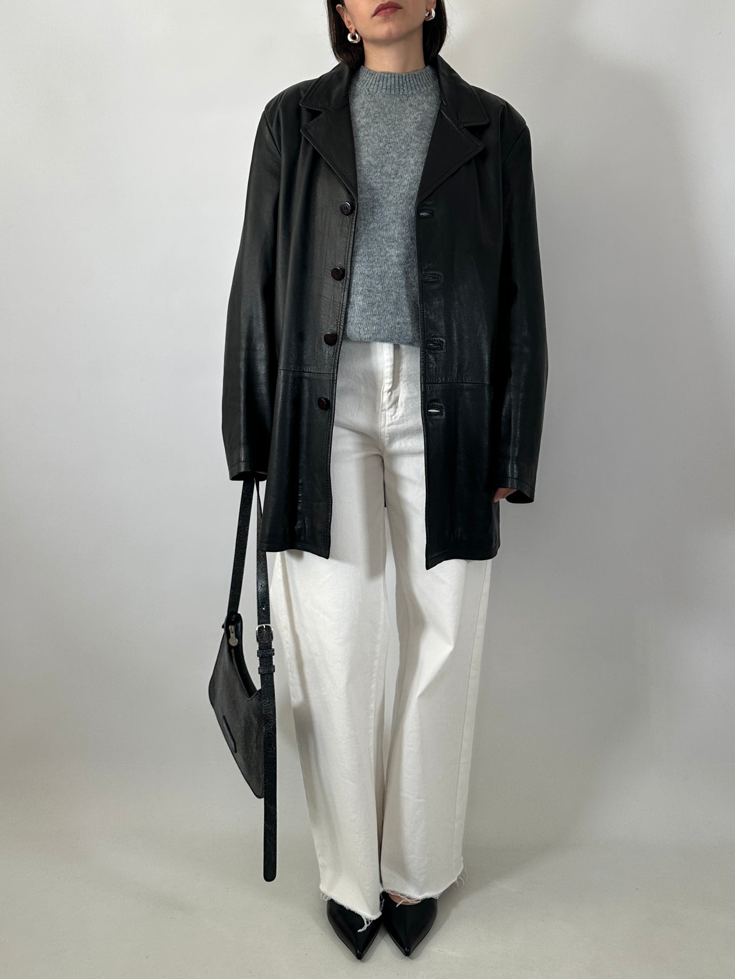 Classic soft leather jacket