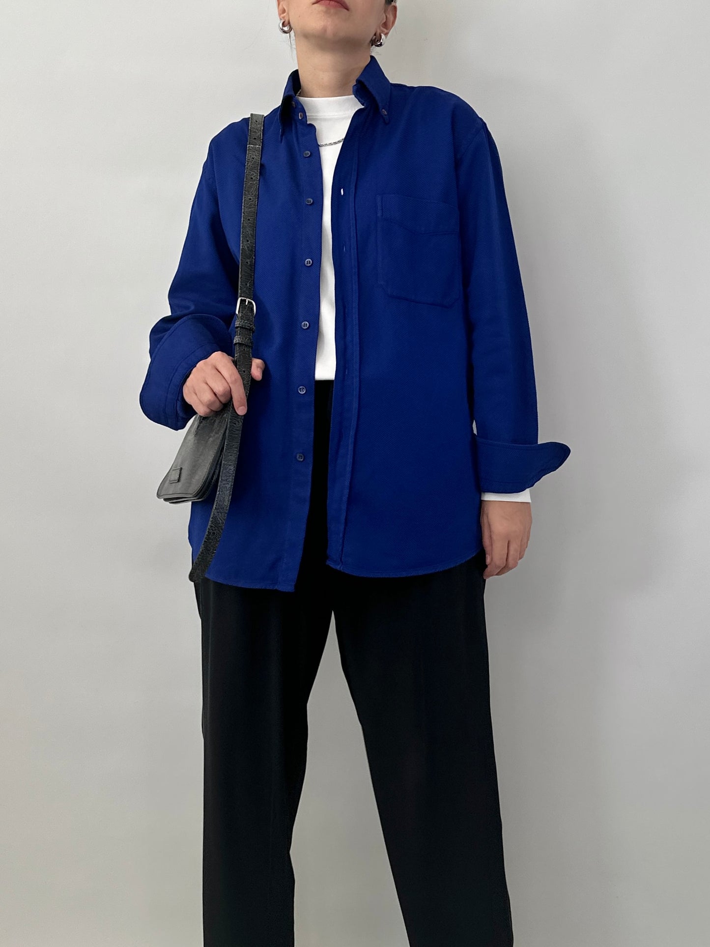 Givenchy royal blue shirt