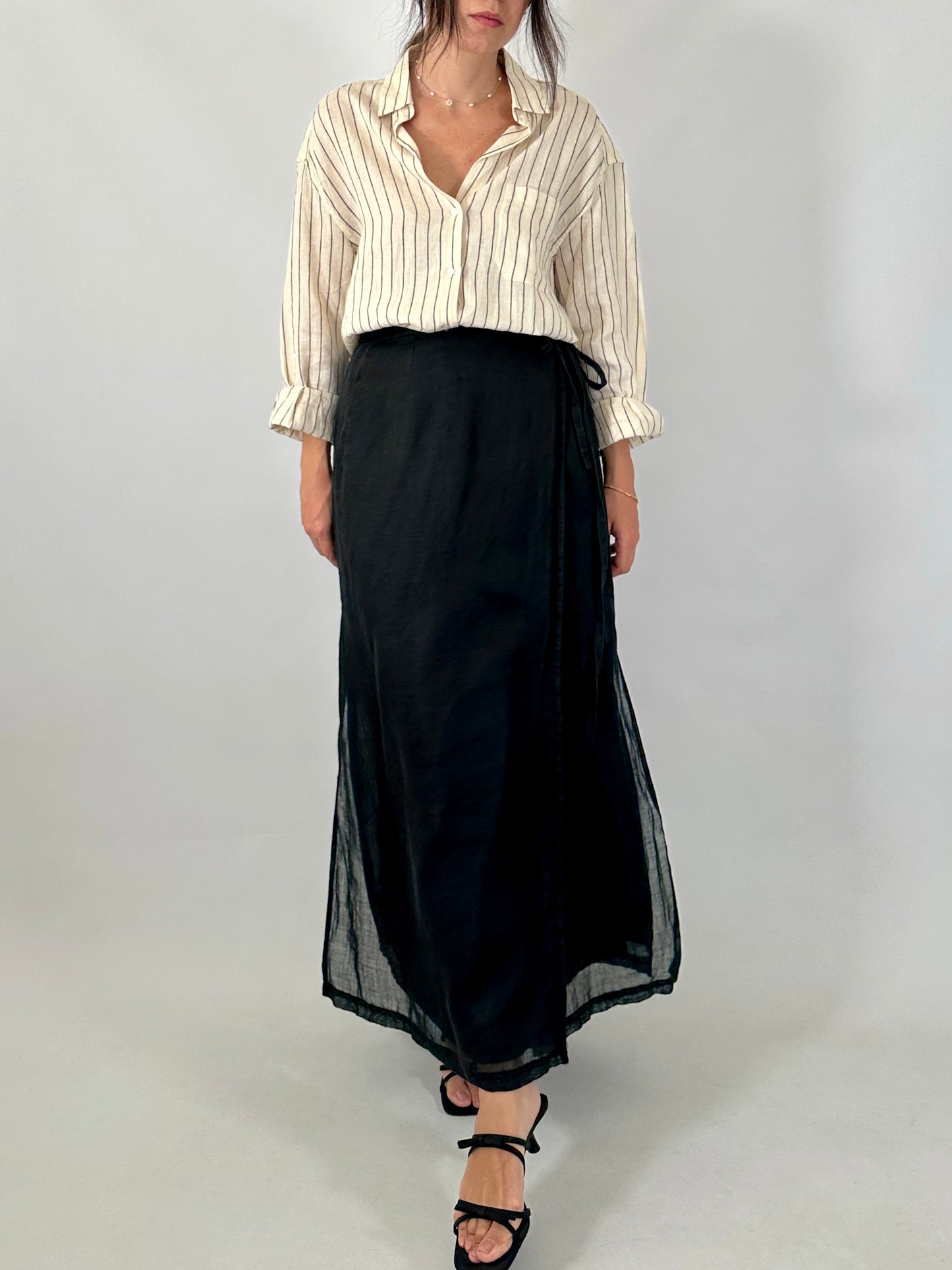 Weekend Max Mara striped linen shirt