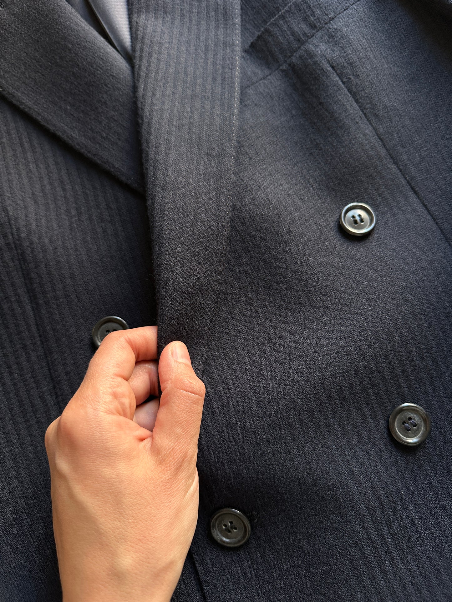 Timeless Tailored Pinstripe Blazer